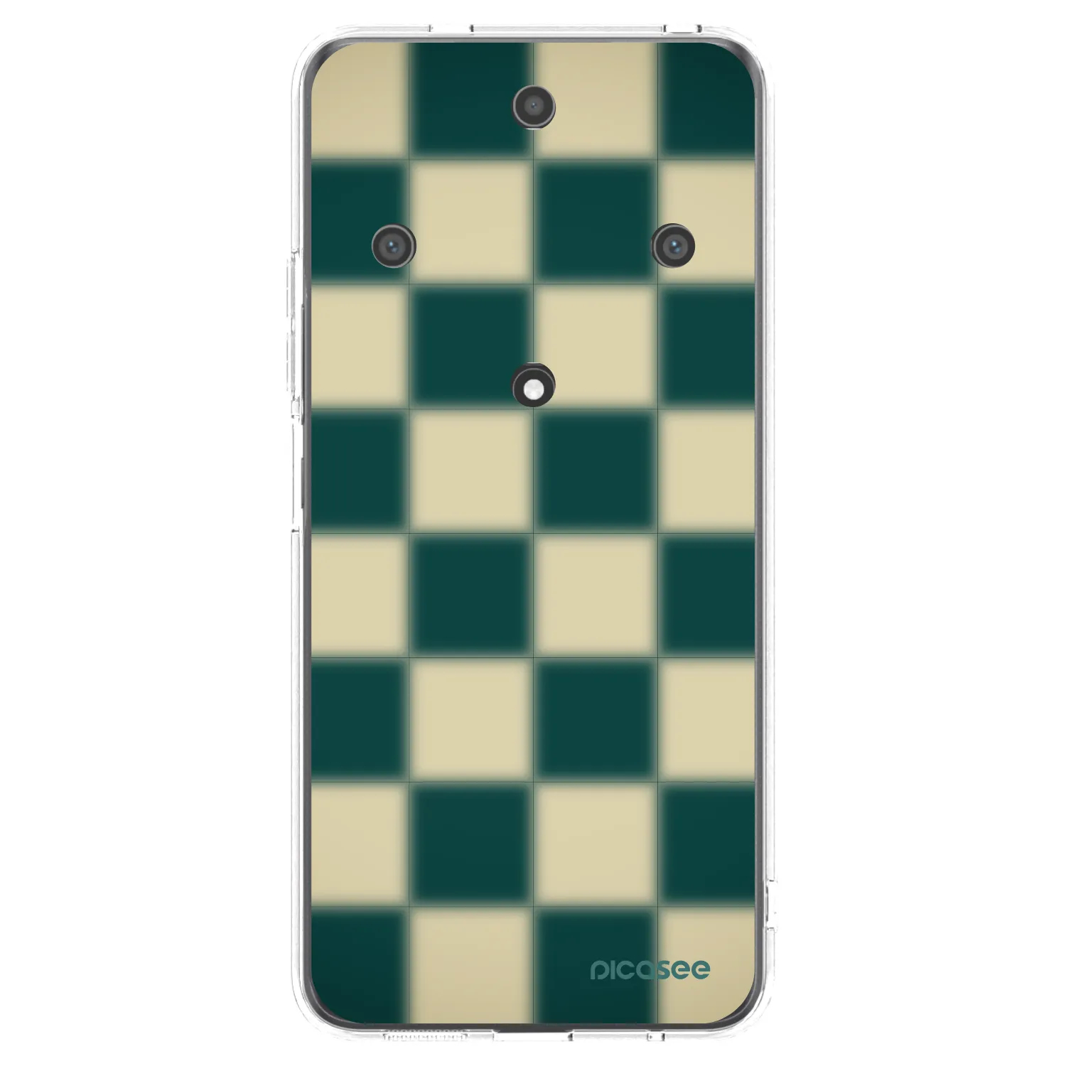 Picasee silikonska prozirna maskica za Honor Magic5 Lite 5G - Shadow Chess