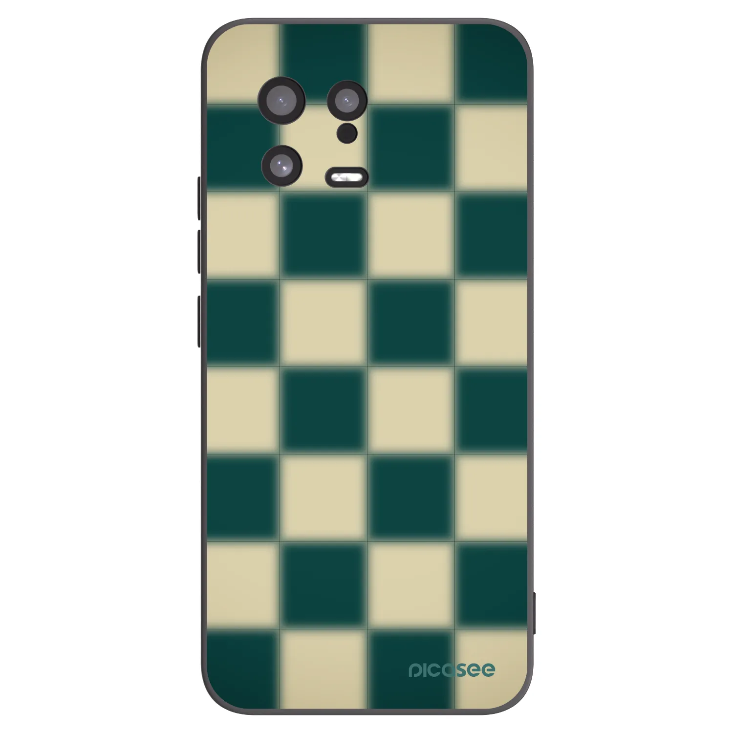 Picasee crna silikonska maskica za Xiaomi 13 - Shadow Chess