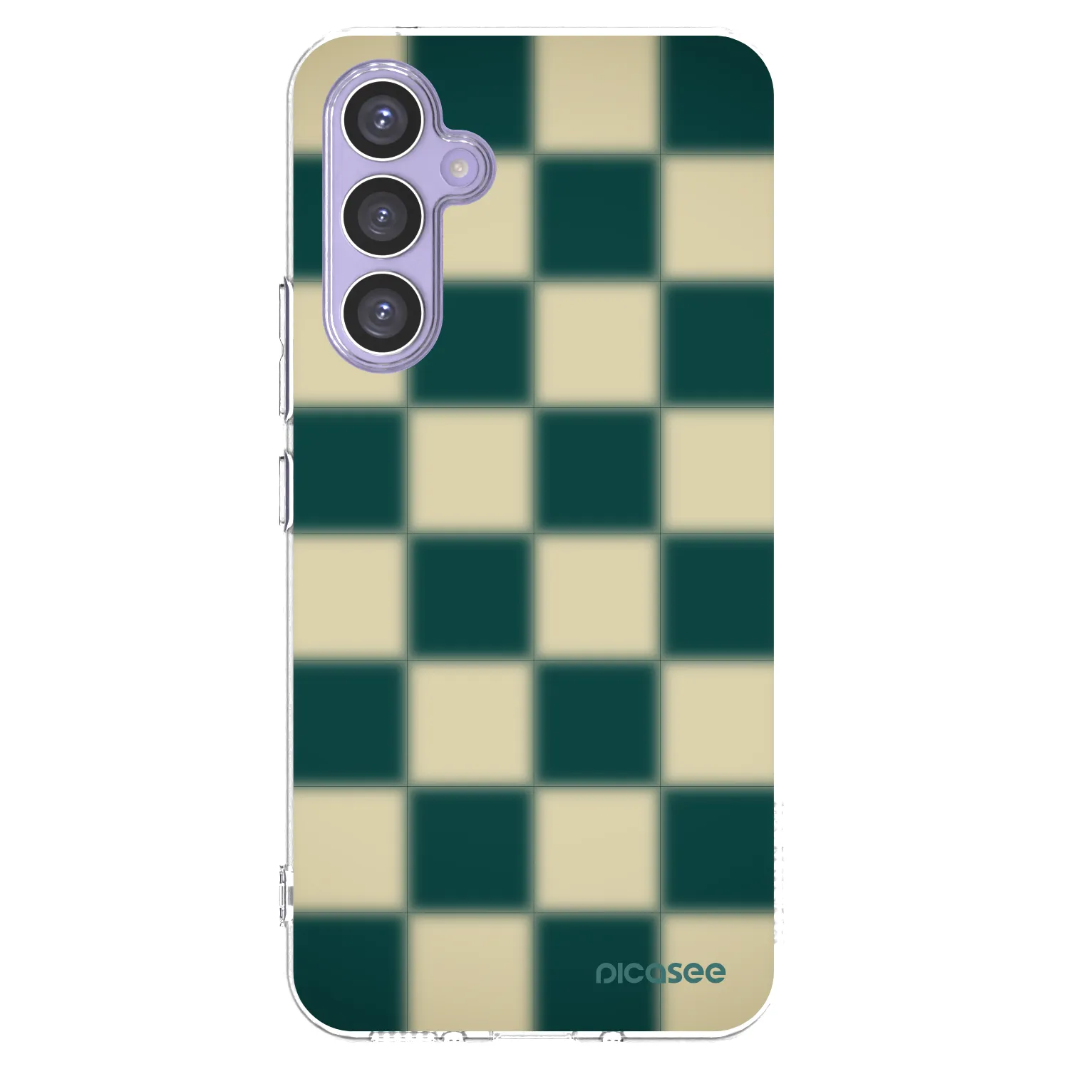 Picasee silikonska prozirna maskica za Samsung Galaxy A54 5G A546B - Shadow Chess