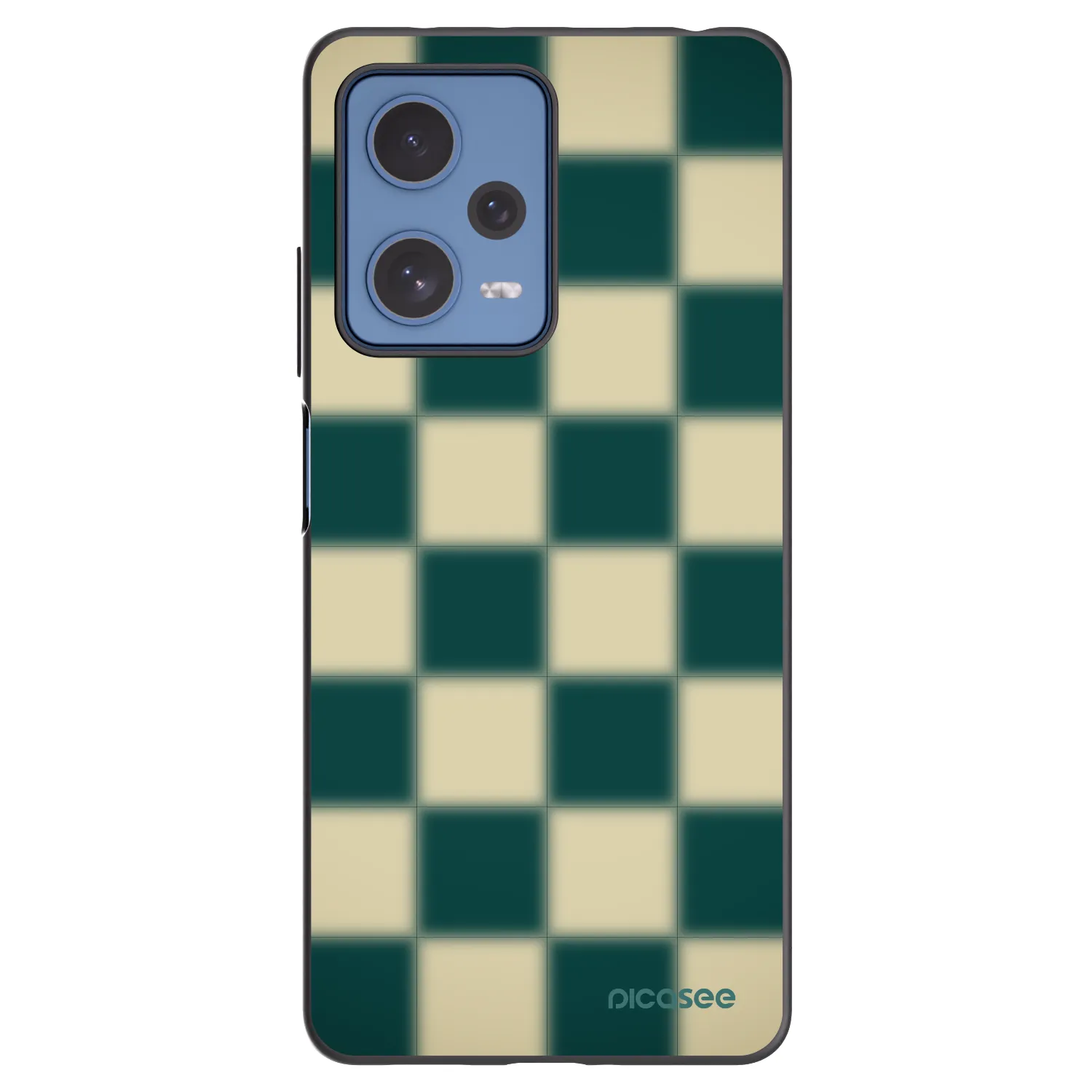 Picasee crna silikonska maskica za Xiaomi Redmi Note 12 Pro 5G - Shadow Chess