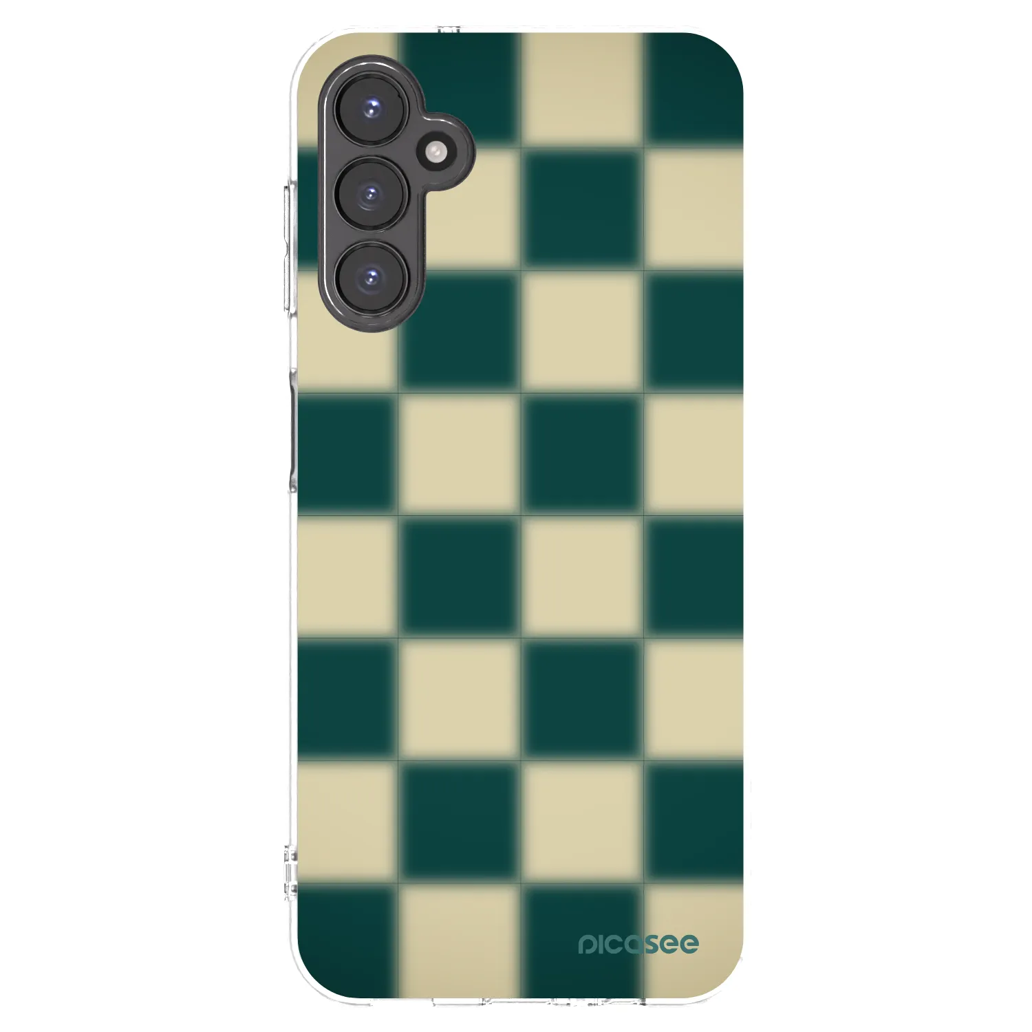 Picasee silikonska prozirna maskica za Samsung Galaxy A14 4G A145R - Shadow Chess
