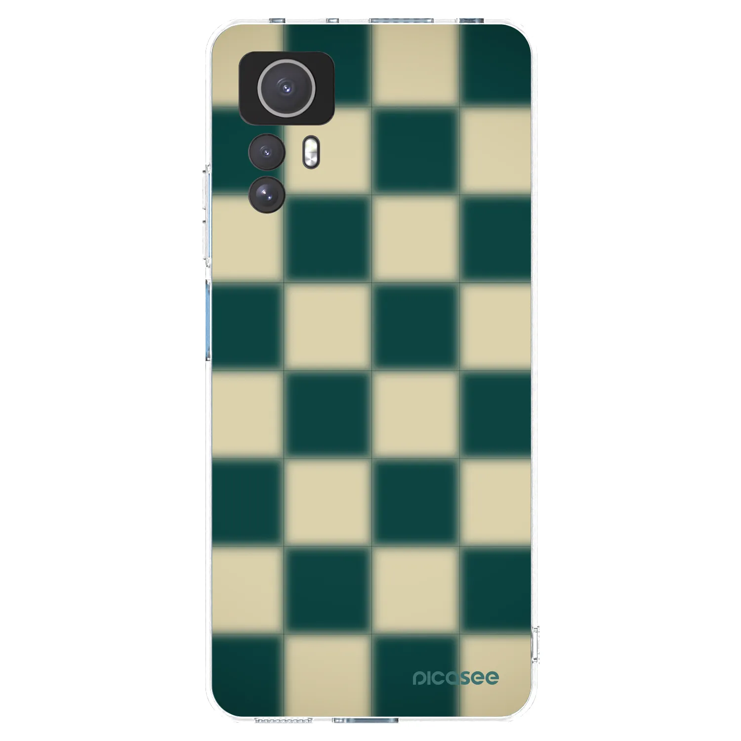 Picasee silikonska prozirna maskica za Xiaomi Redmi Note 12S - Shadow Chess