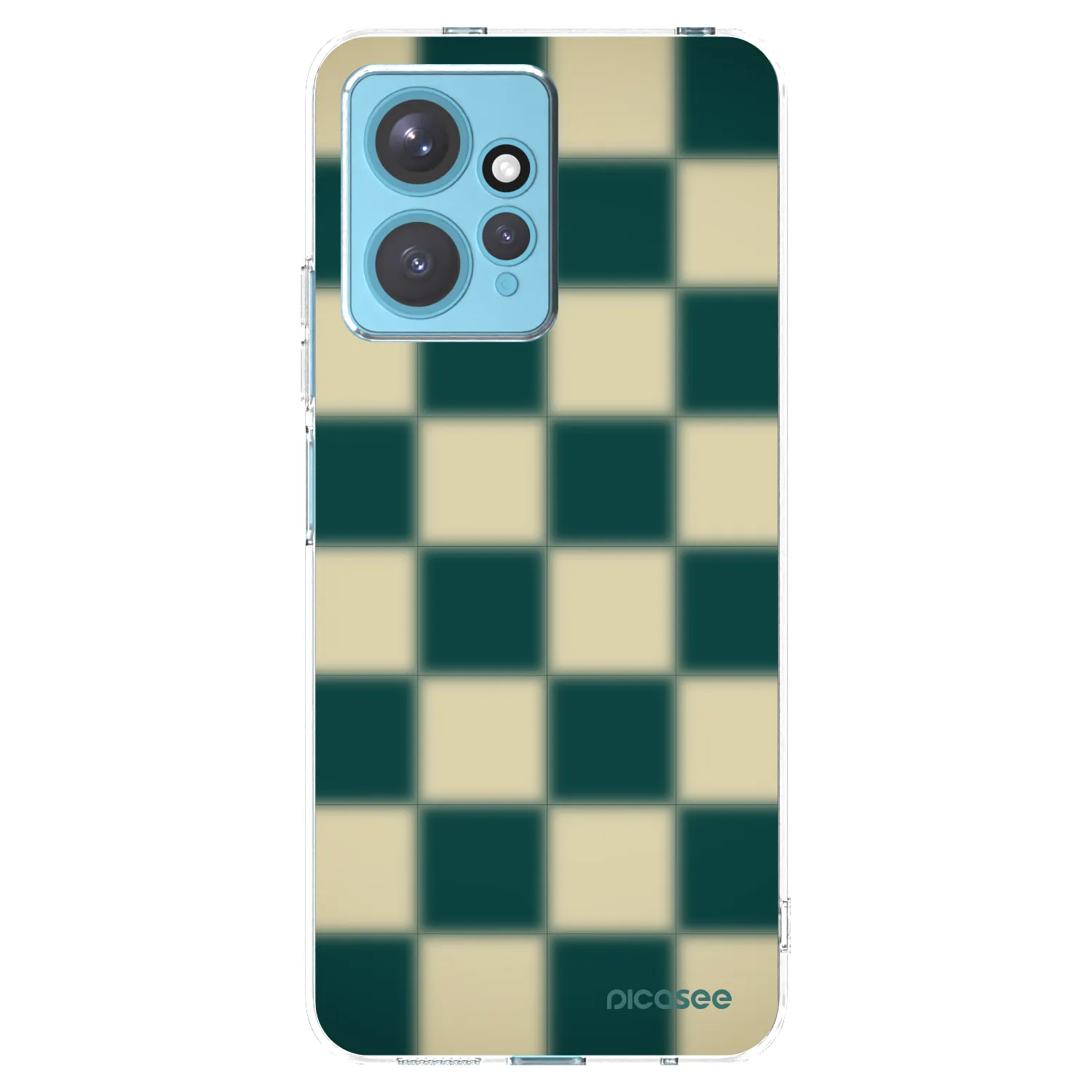 Picasee silikonska prozirna maskica za Xiaomi Redmi Note 12 4G - Shadow Chess