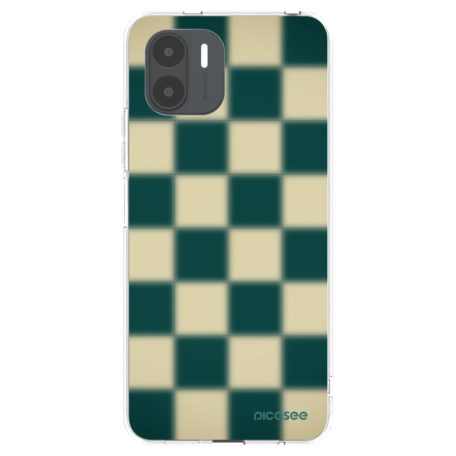 Picasee silikonska prozirna maskica za Xiaomi Redmi A2 - Shadow Chess