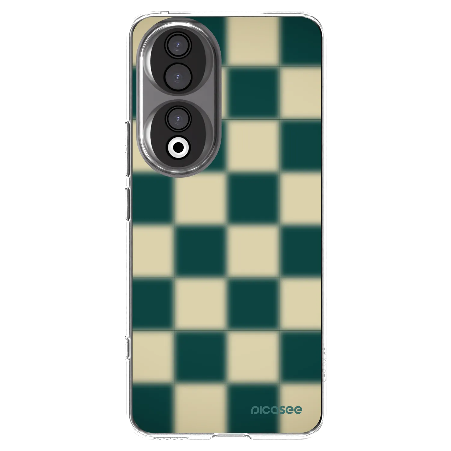 Picasee silikonska prozirna maskica za Honor 90 5G - Shadow Chess