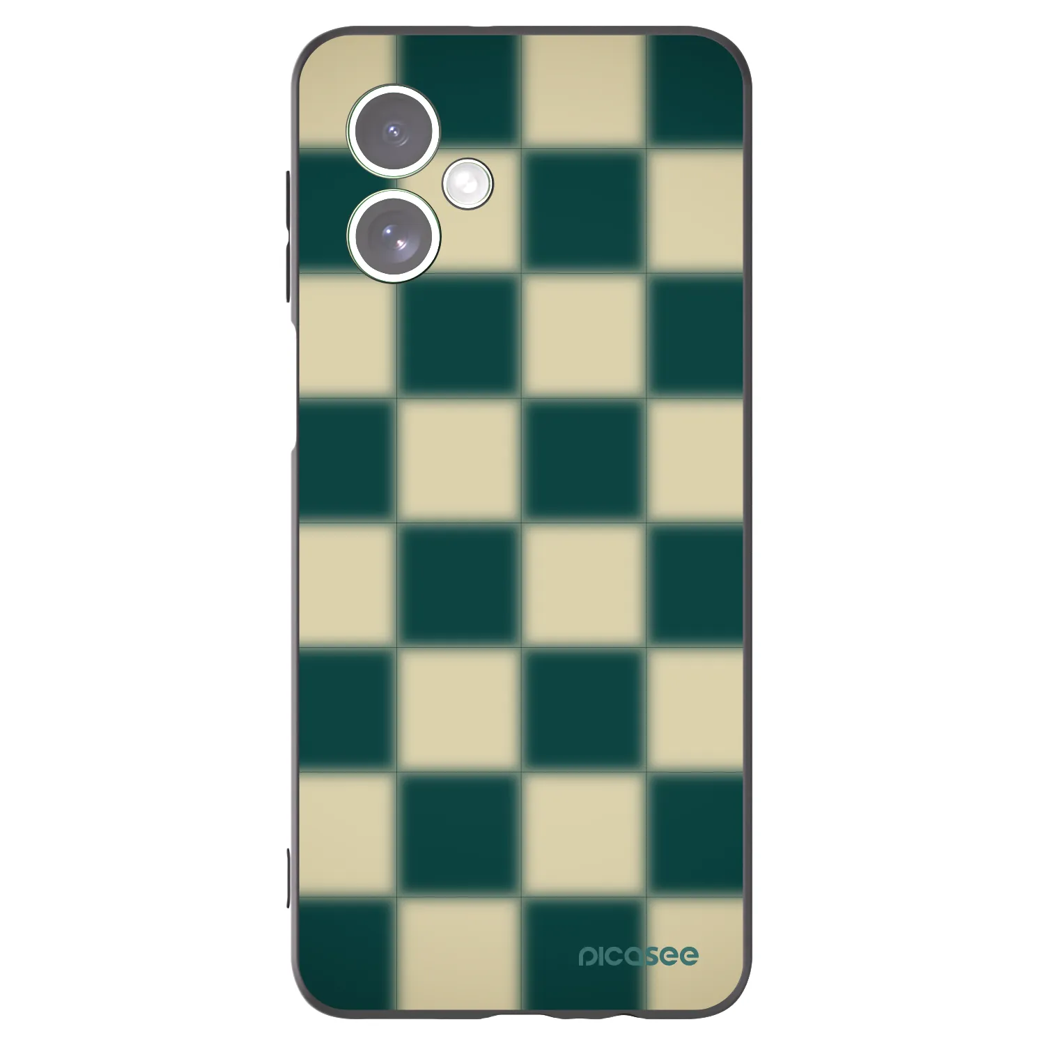 Picasee crna silikonska maskica za Motorola Moto G54 5G - Shadow Chess