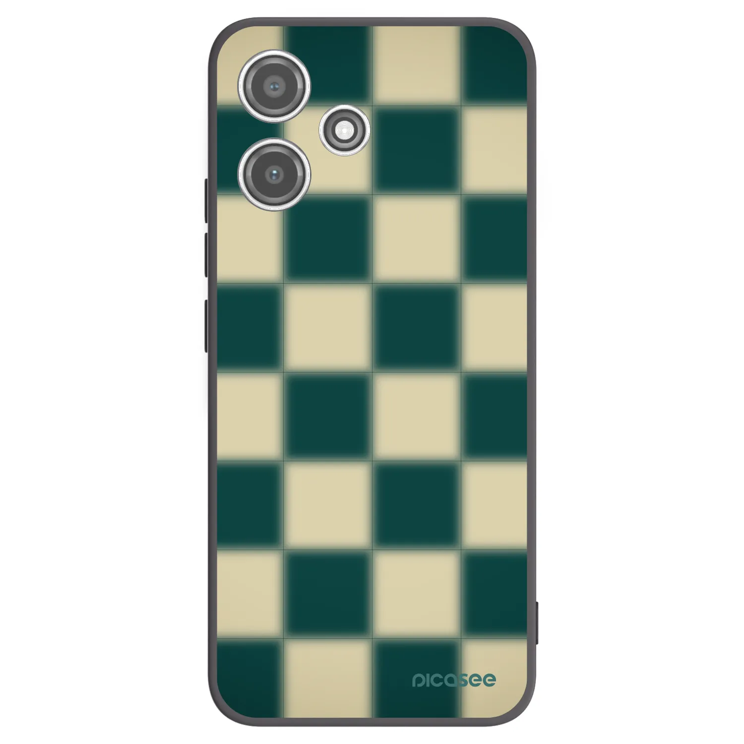 Picasee crna silikonska maskica za Xiaomi Redmi 12 5G - Shadow Chess