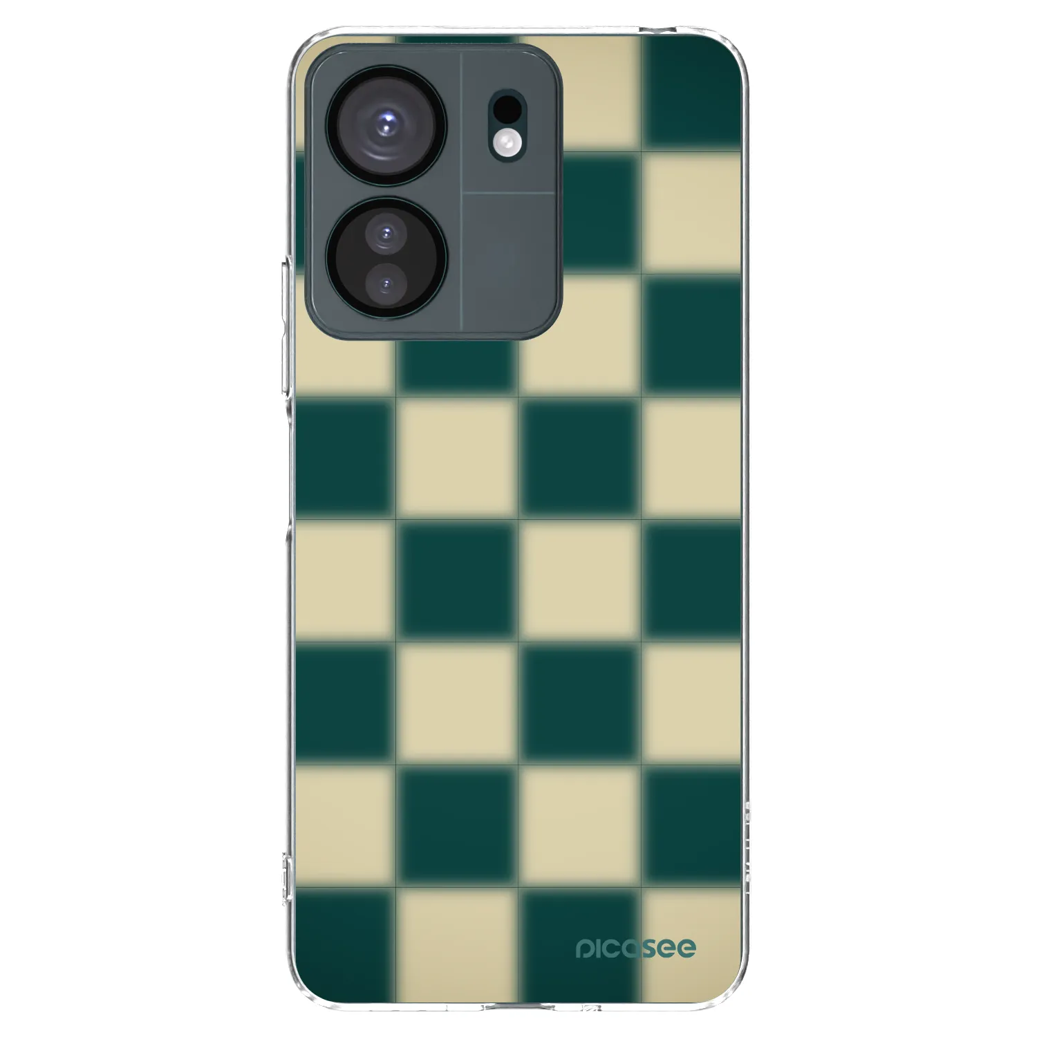 Picasee silikonska prozirna maskica za Xiaomi Redmi 13C 4G - Shadow Chess