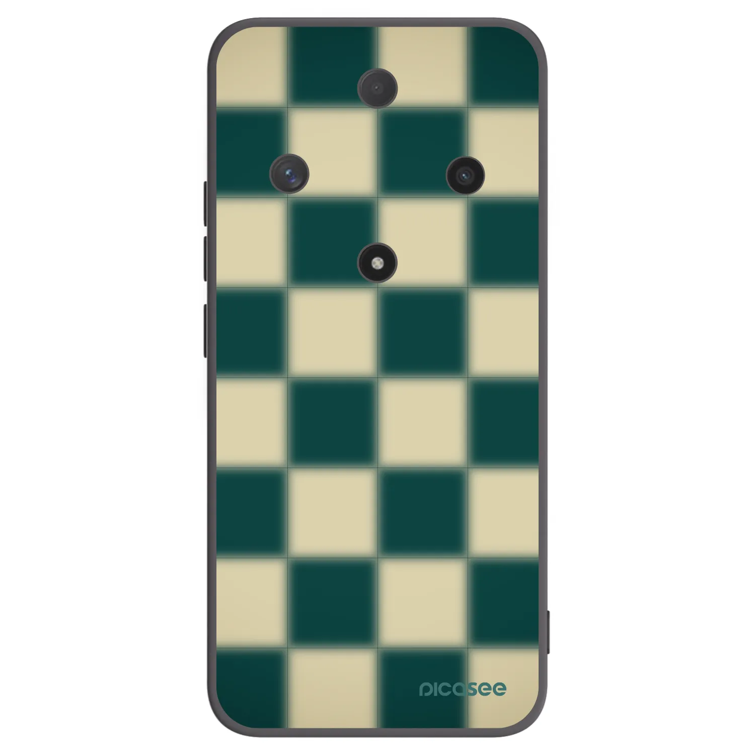 Picasee crna silikonska maskica za Honor Magic6 Lite 5G - Shadow Chess