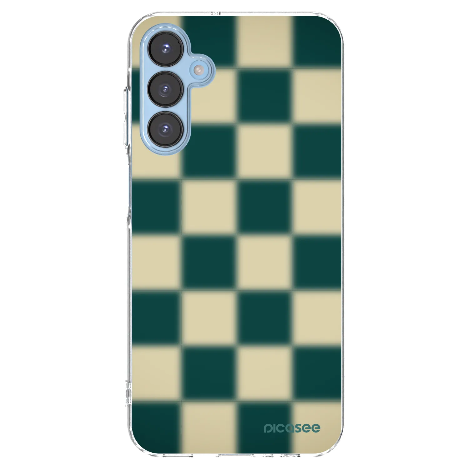 Picasee silikonska prozirna maskica za Samsung Galaxy A15 A156B 5G - Shadow Chess