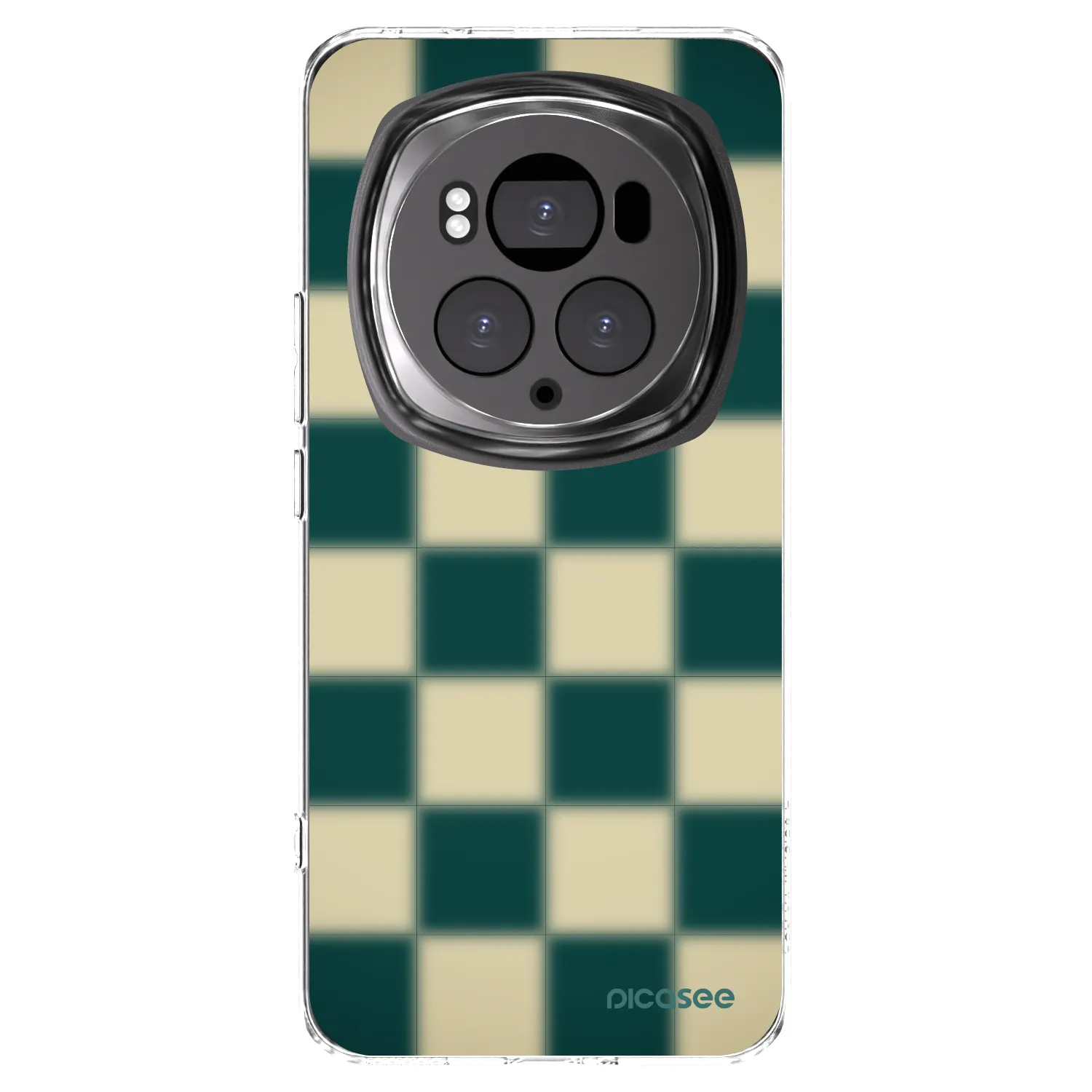 Picasee silikonska prozirna maskica za Honor Magic6 Pro - Shadow Chess