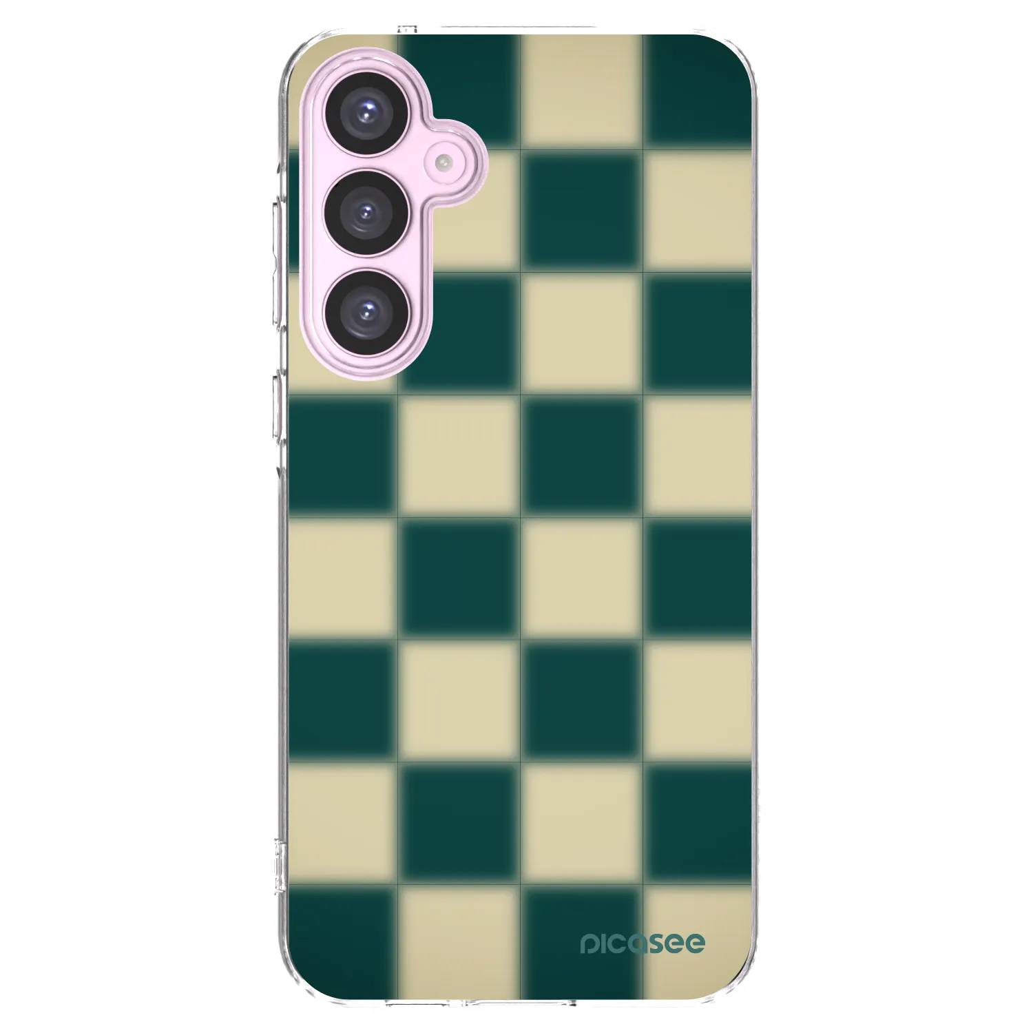 Picasee silikonska prozirna maskica za Samsung Galaxy A55 5G A556B - Shadow Chess