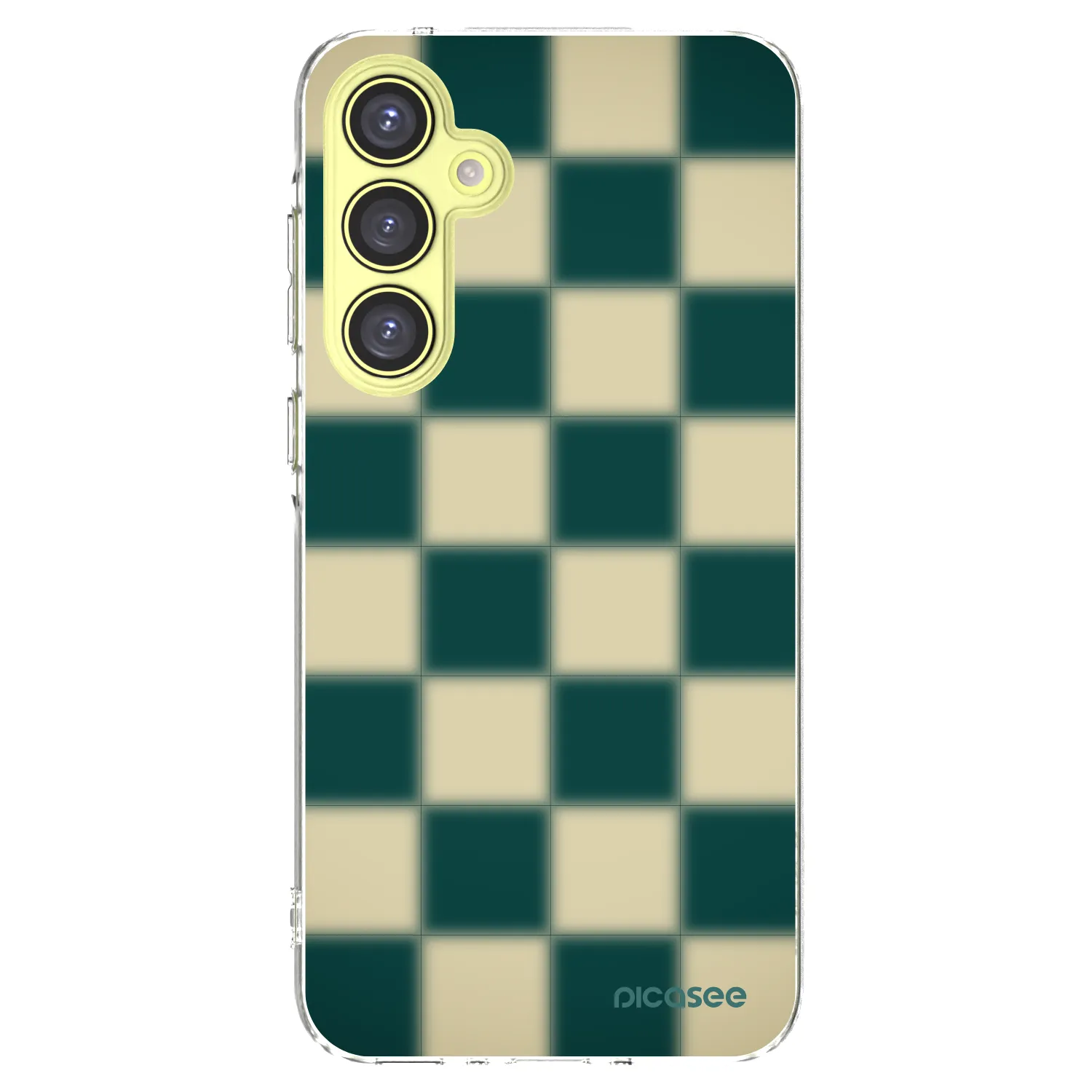 Picasee silikonska prozirna maskica za Samsung Galaxy A35 5G A356B - Shadow Chess