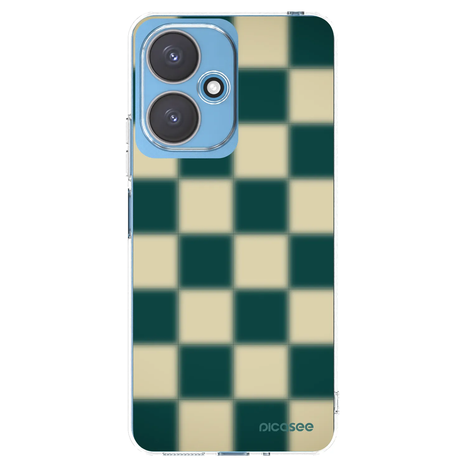 Picasee silikonska prozirna maskica za Xiaomi Redmi 13C 5G - Shadow Chess
