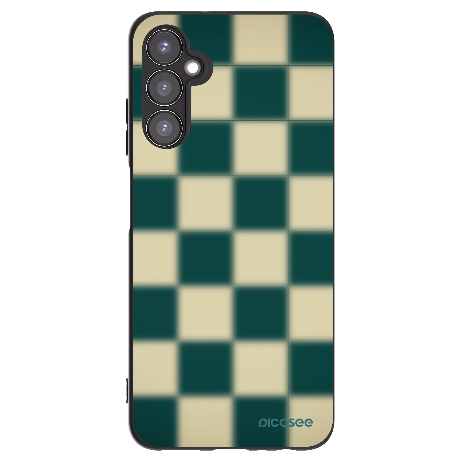 Picasee crna silikonska maskica za Samsung Galaxy A05s A057G - Shadow Chess