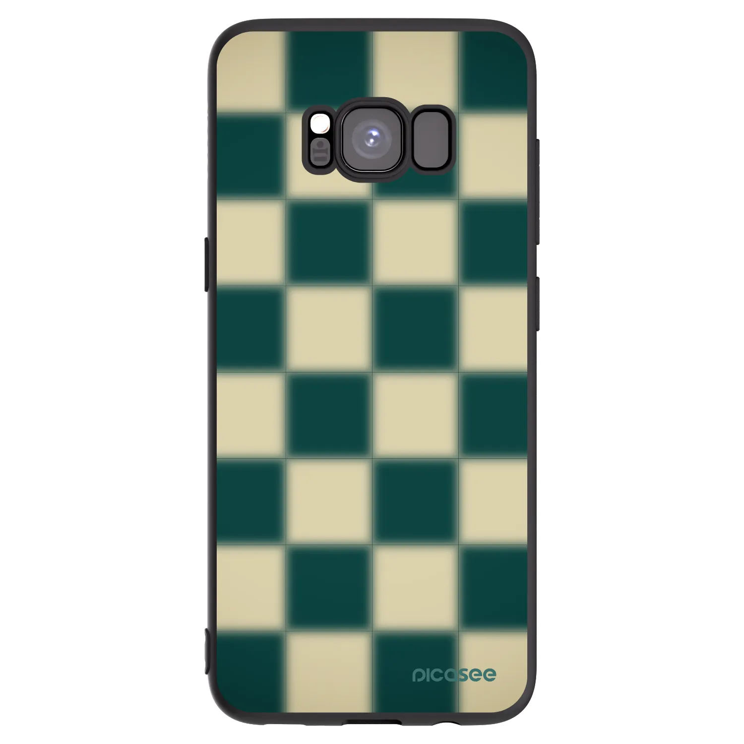 Picasee crna silikonska maskica za Samsung Galaxy A73 5G - Shadow Chess