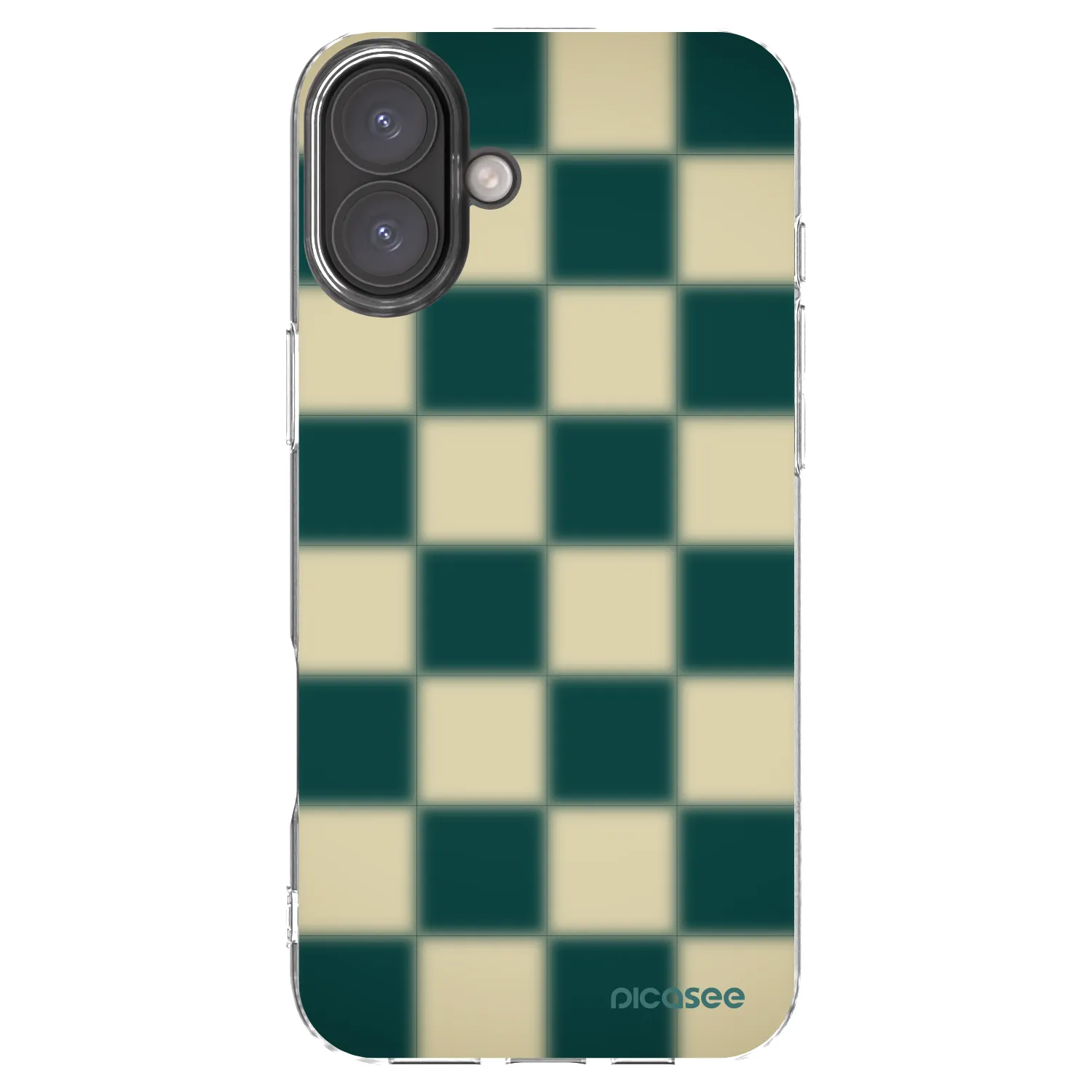 Picasee silikonska prozirna maskica za Apple iPhone 16 Plus - Shadow Chess