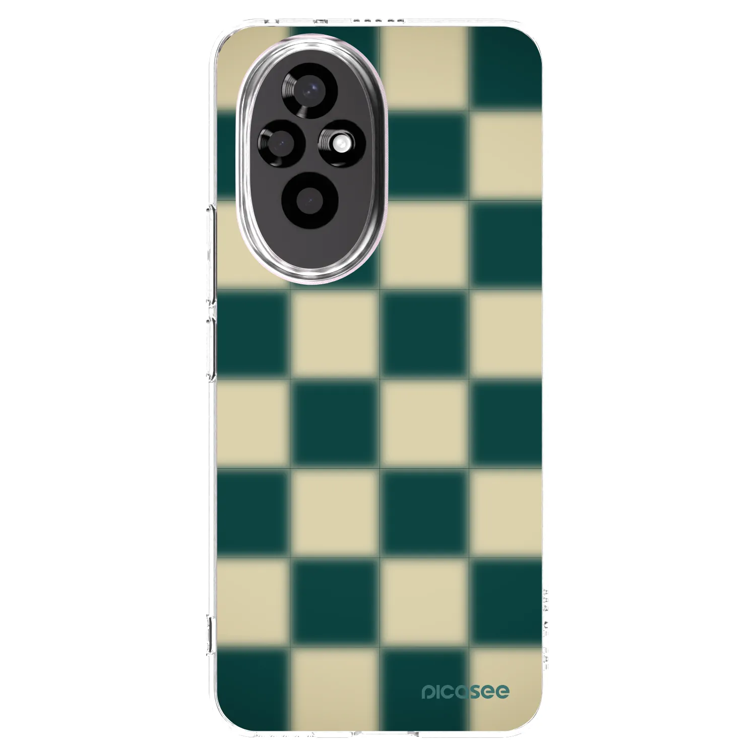 Picasee silikonska prozirna maskica za Honor 200 5G - Shadow Chess