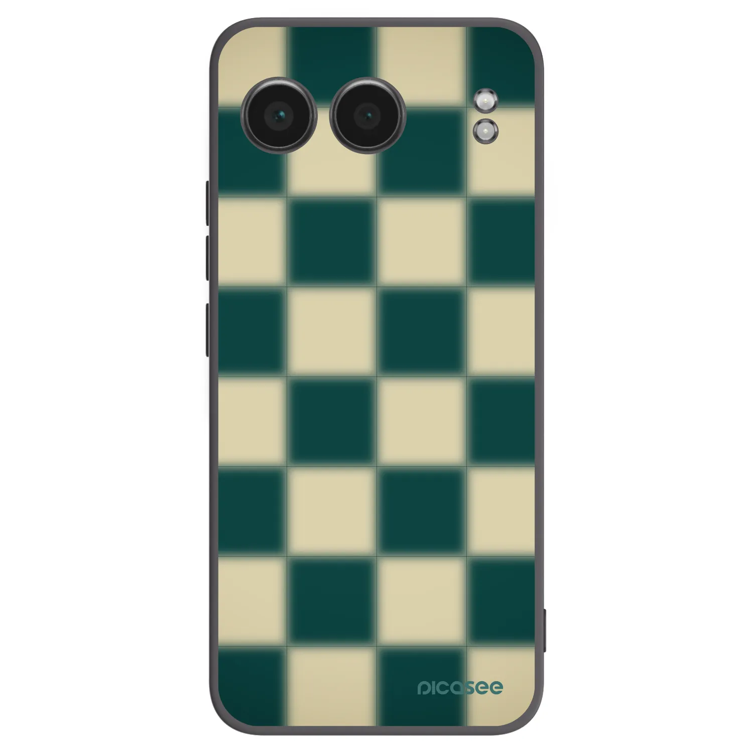 Picasee crna silikonska maskica za OnePlus Nord 4 - Shadow Chess