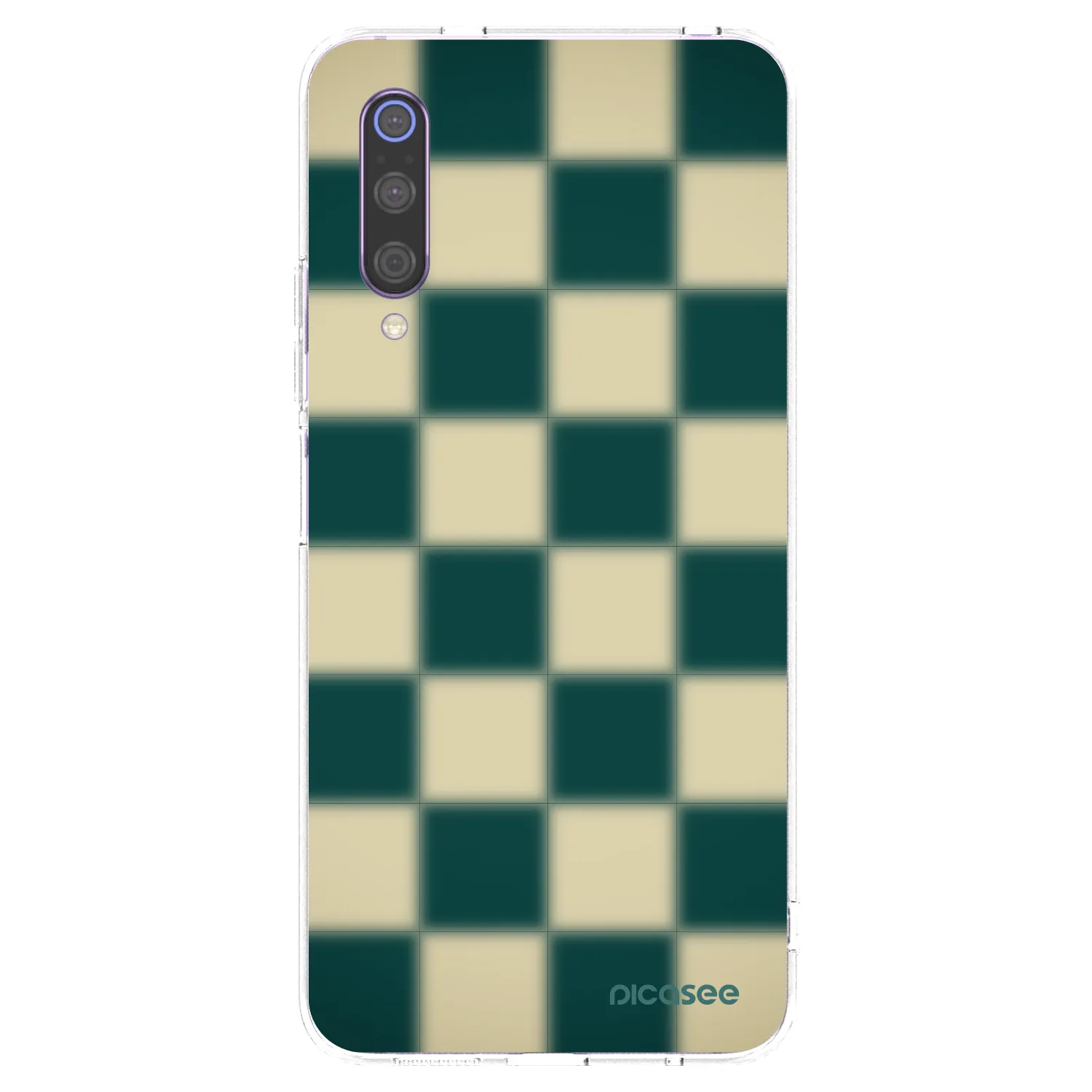 Picasee silikonska prozirna maskica za Xiaomi Mi 9 - Shadow Chess