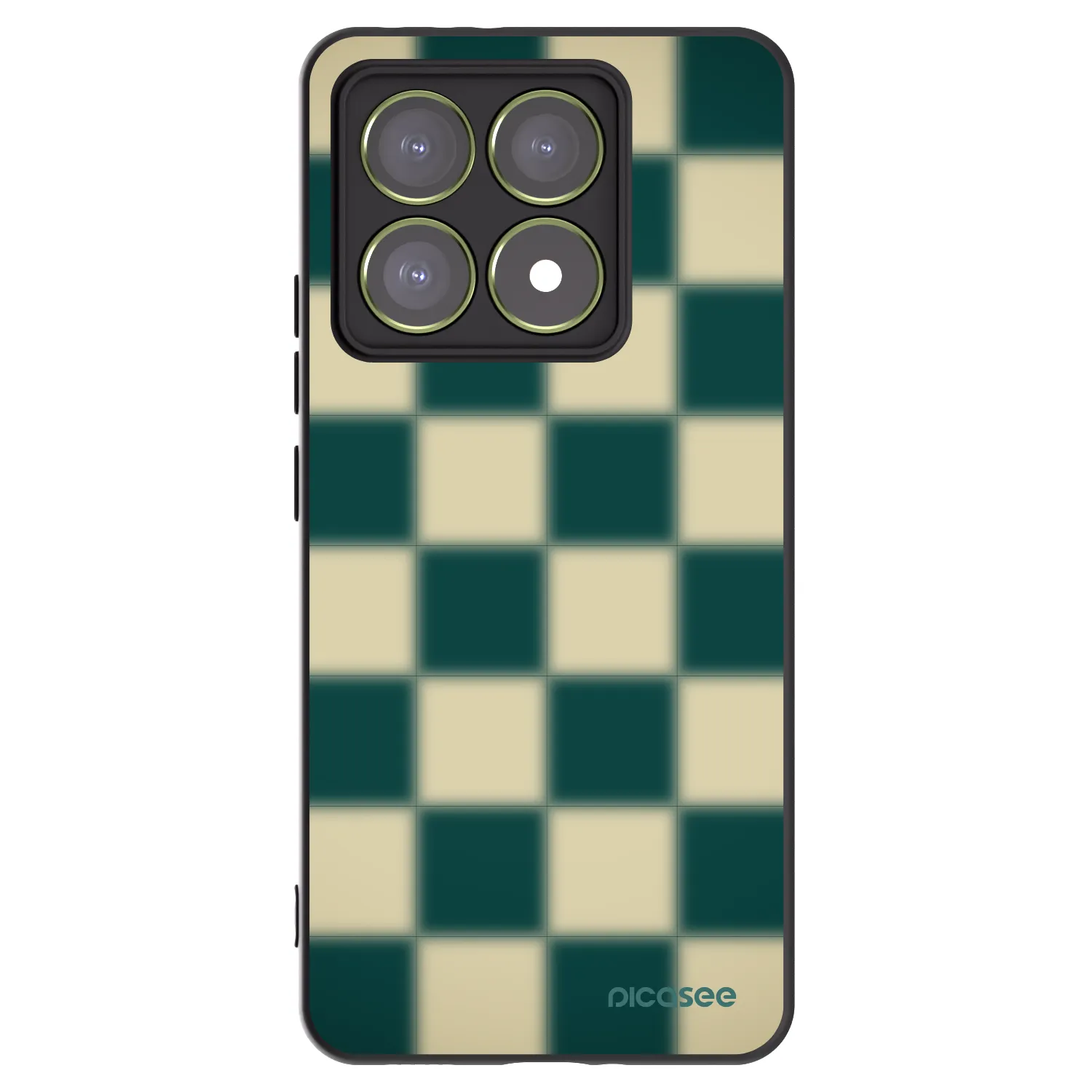 Picasee crna silikonska maskica za Xiaomi 14T - Shadow Chess