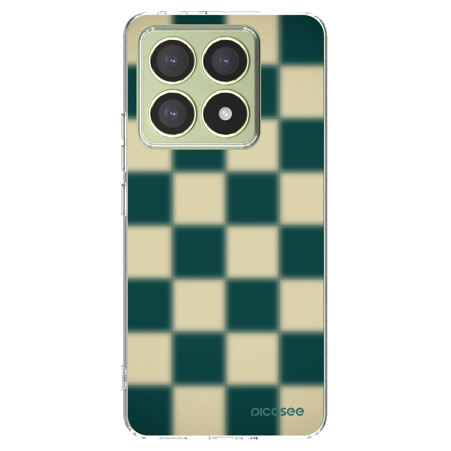 Picasee silikonska prozirna maskica za Xiaomi 14T - Shadow Chess