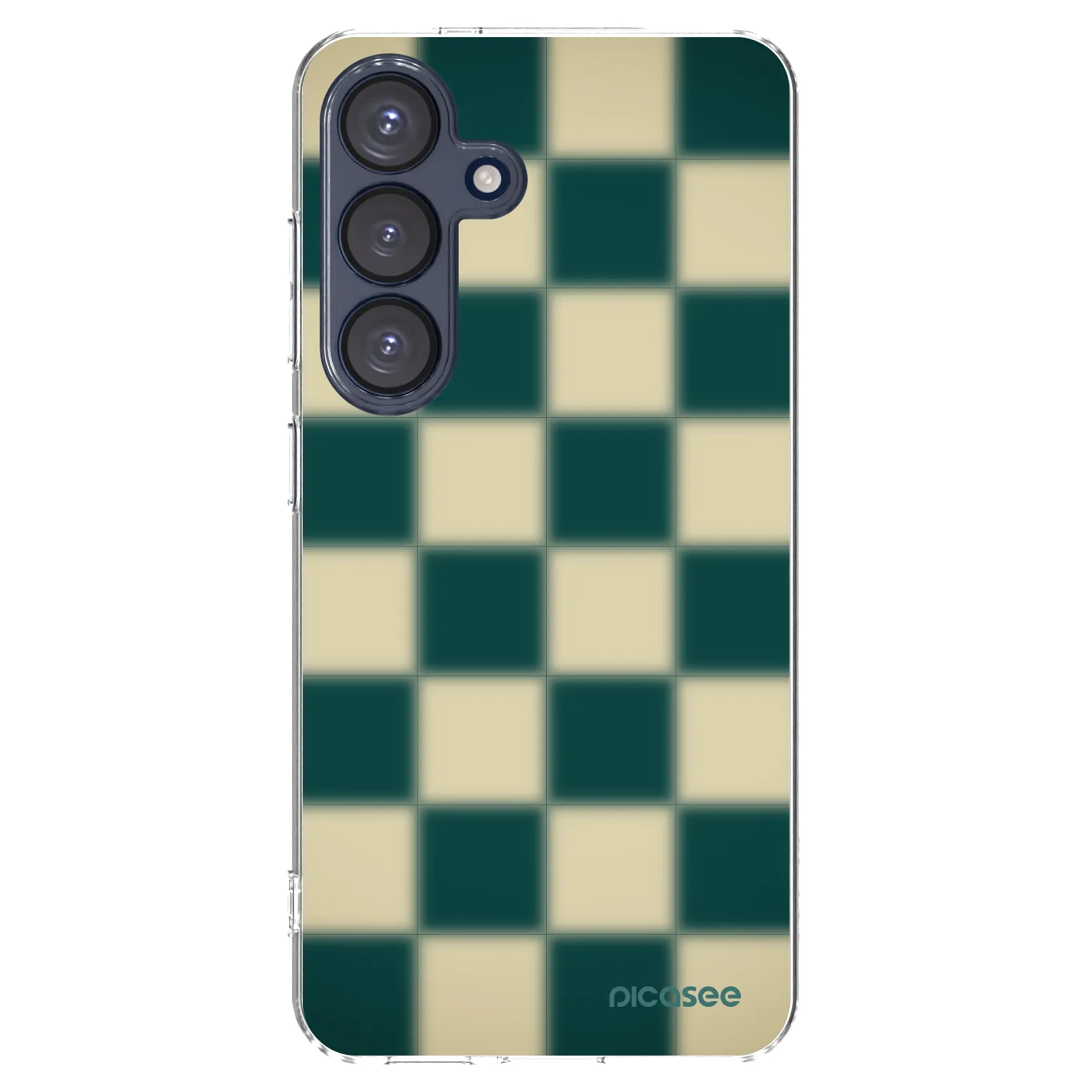 Picasee silikonska prozirna maskica za Samsung Galaxy S25 5G - Shadow Chess