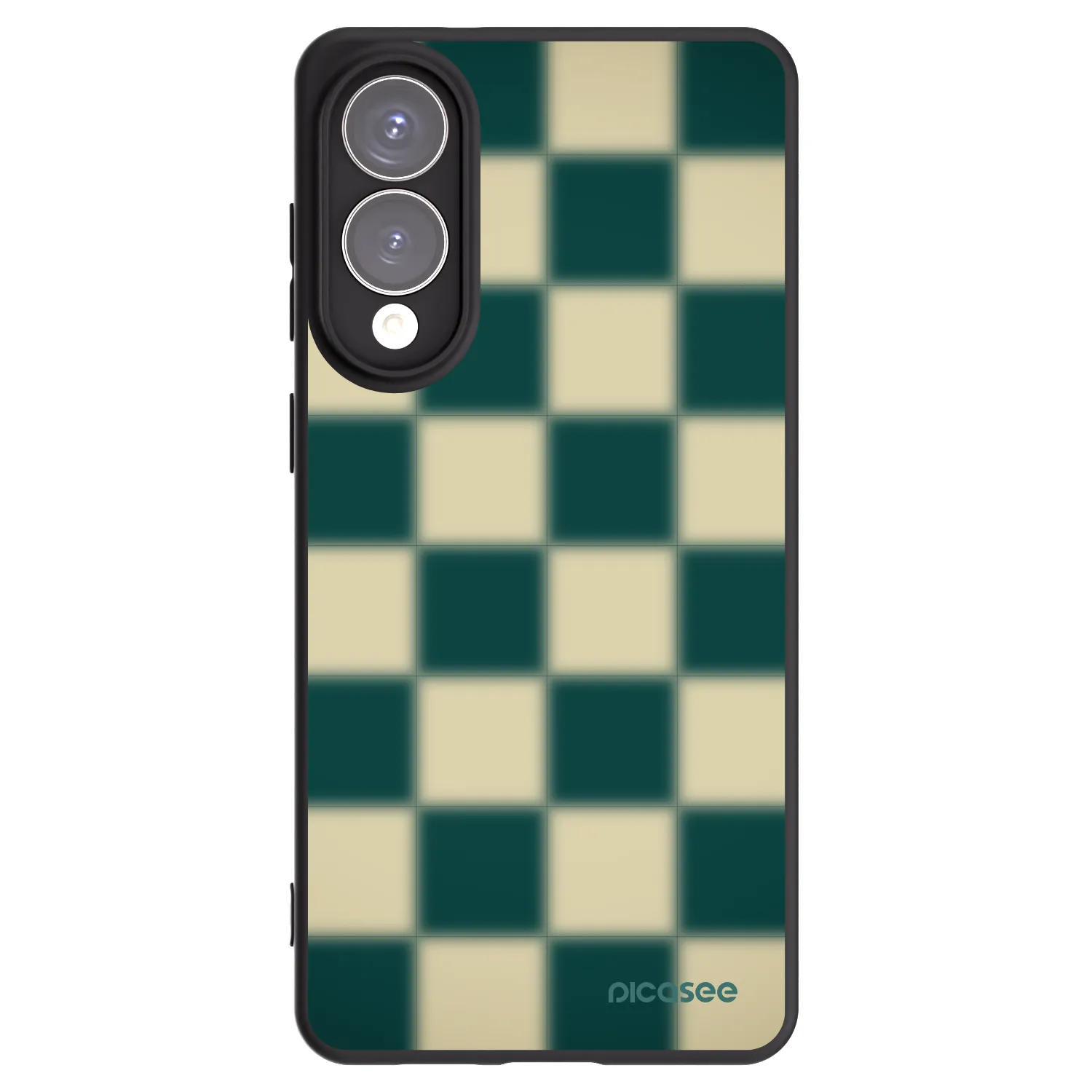 Picasee crna silikonska maskica za Samsung Galaxy S25 Edge 5G - Shadow Chess