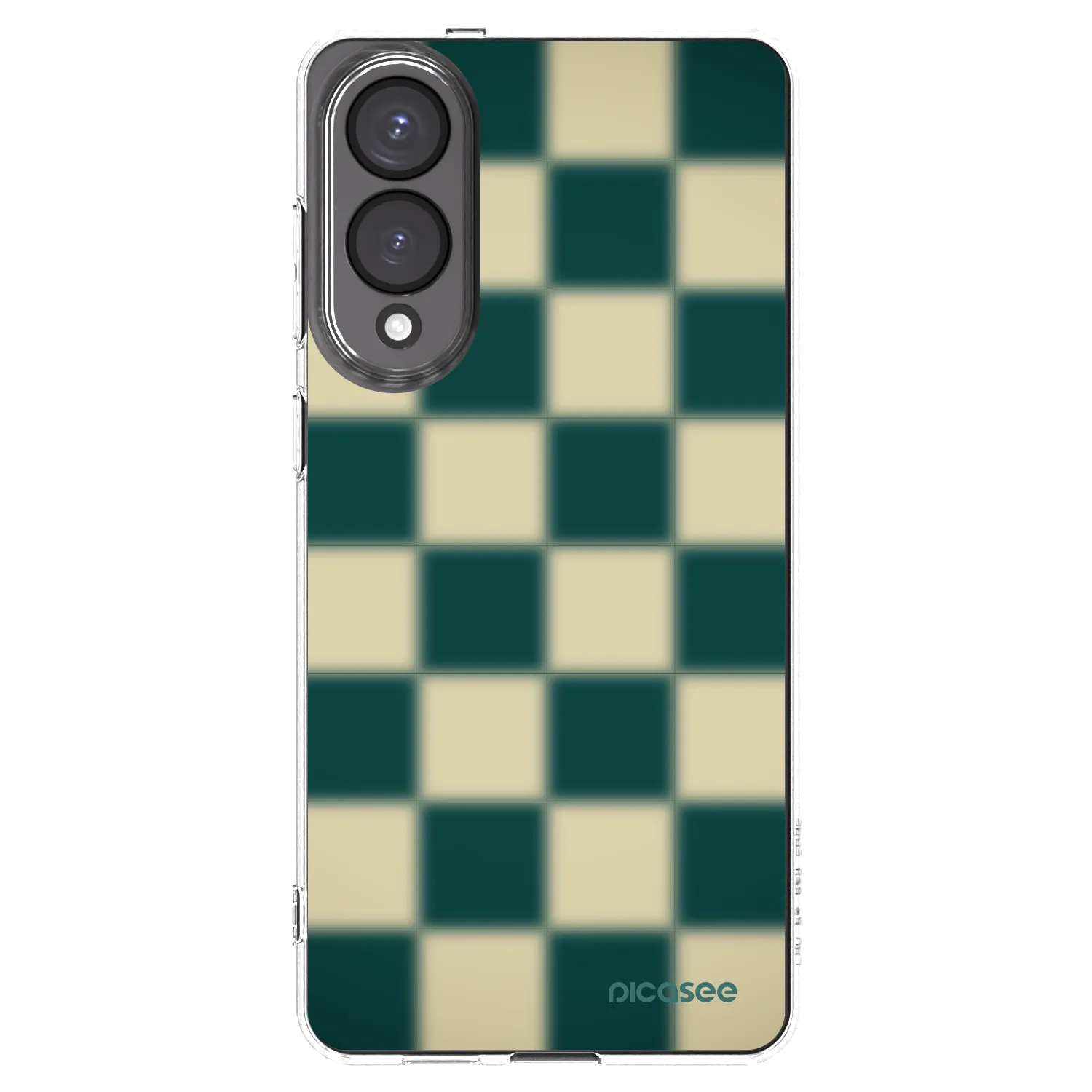 Picasee silikonska prozirna maskica za Samsung Galaxy S25 Edge 5G - Shadow Chess