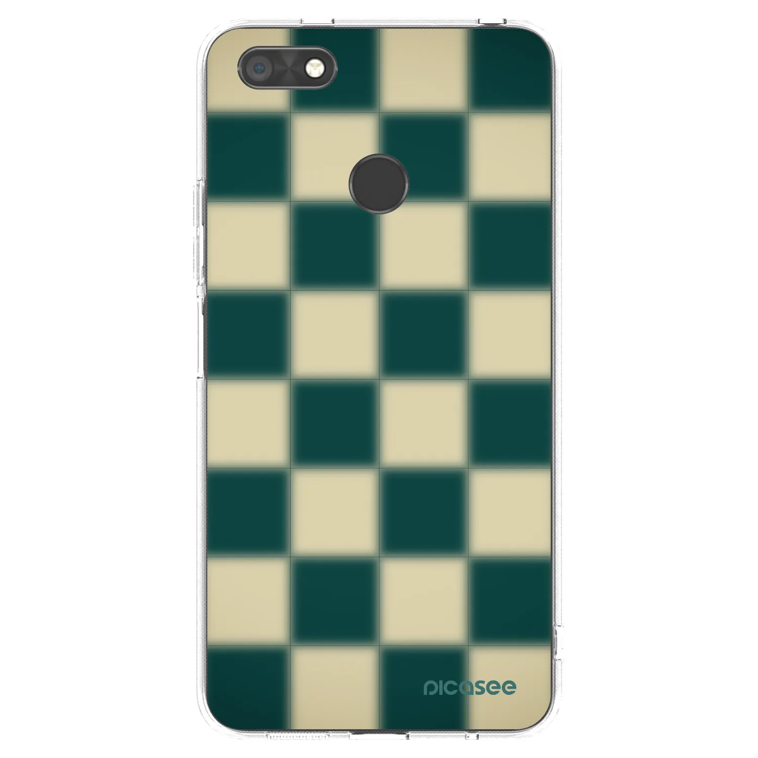 Picasee silikonska prozirna maskica za Huawei P9 Lite Mini - Shadow Chess