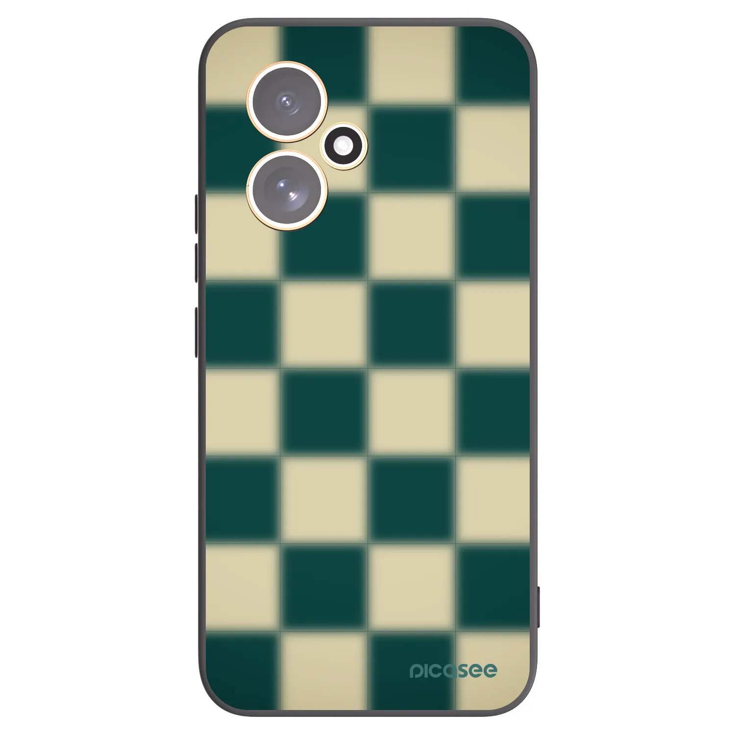 Picasee crna silikonska maskica za Honor 400 5G - Shadow Chess