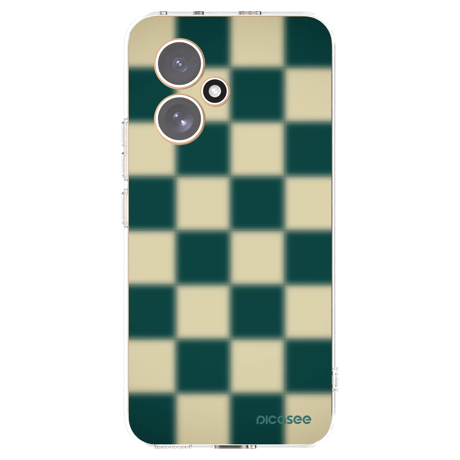 Picasee silikonska prozirna maskica za Honor 400 5G - Shadow Chess
