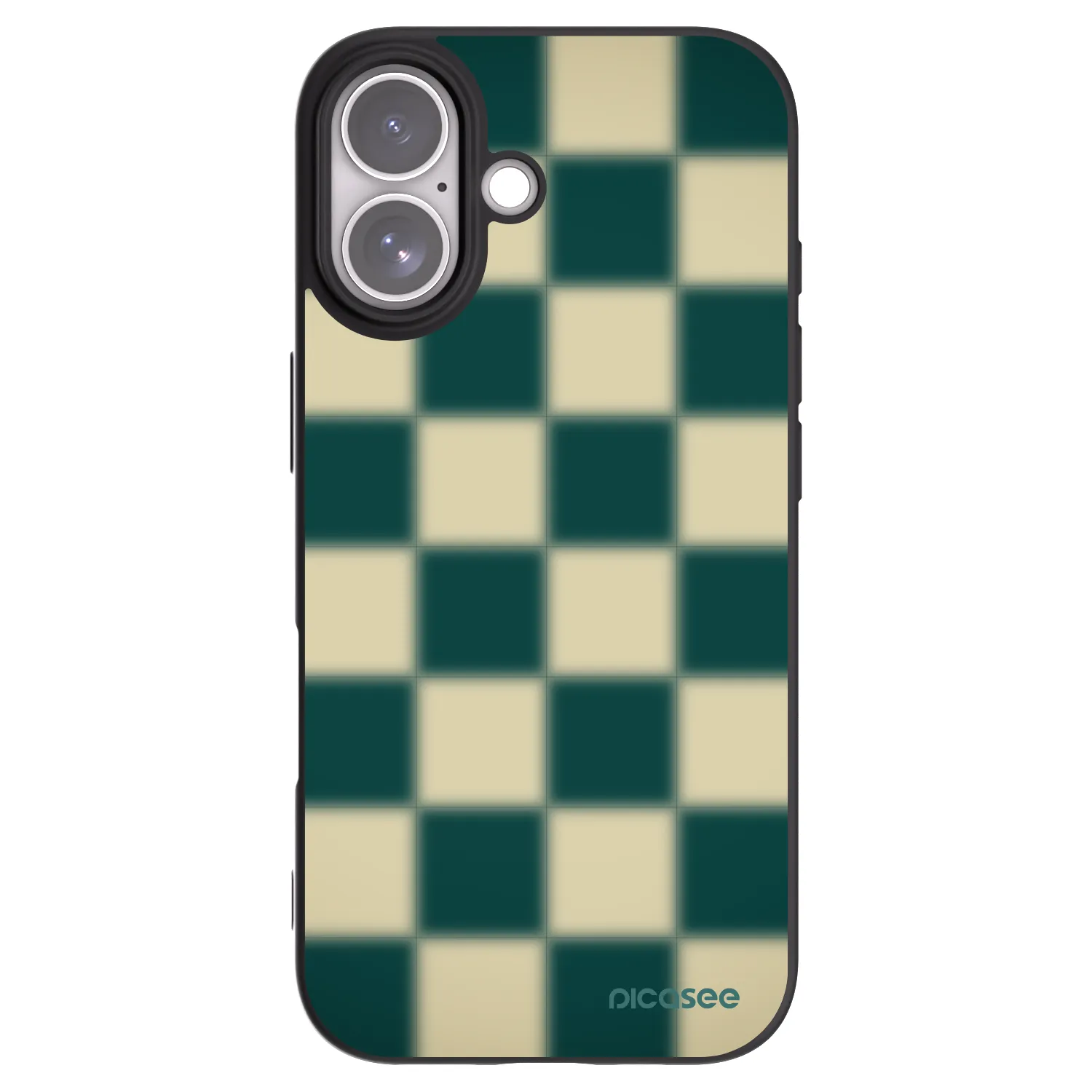 Picasee crna silikonska maskica za Apple iPhone 17 - Shadow Chess