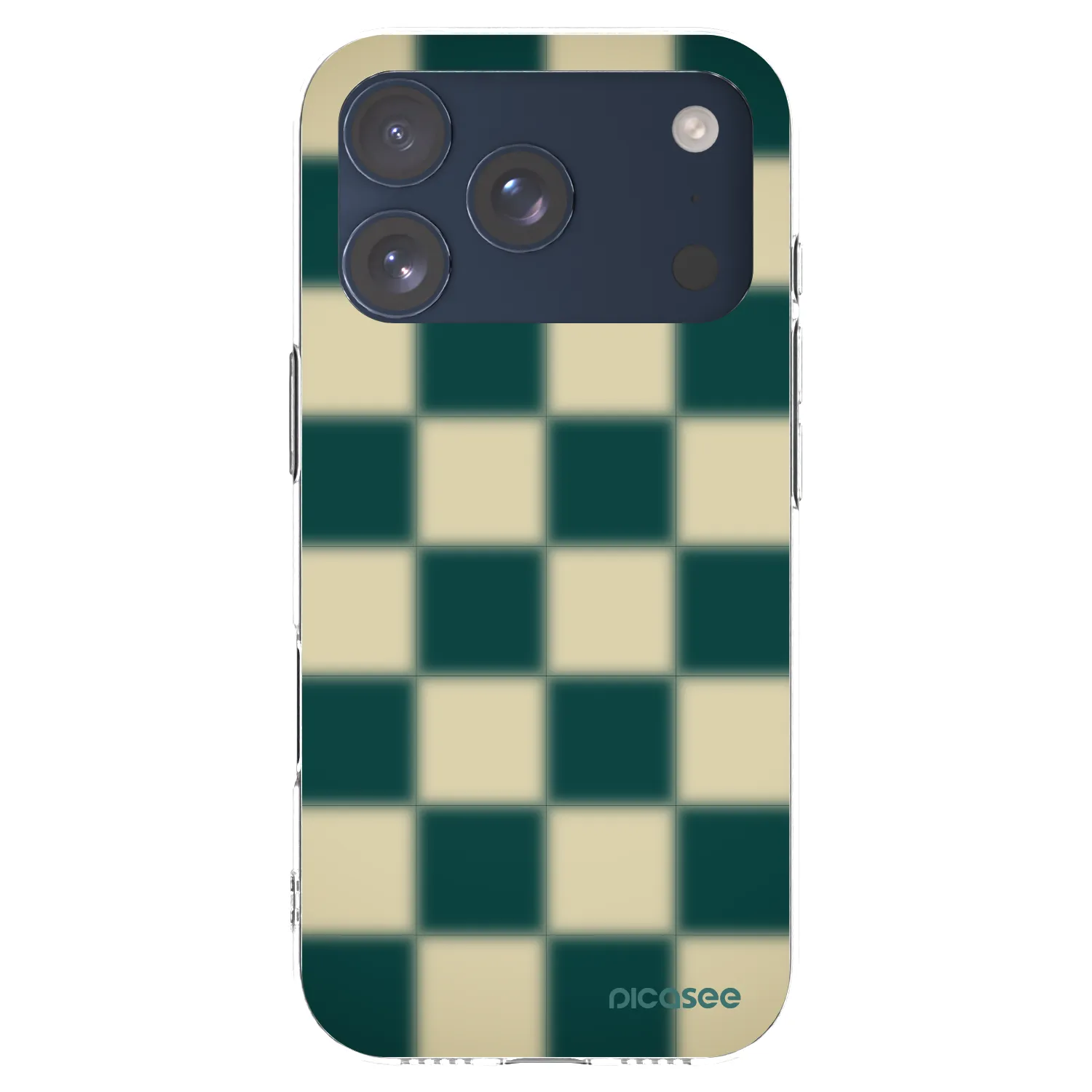 Picasee silikonska prozirna maskica za Apple iPhone 17 Pro - Shadow Chess