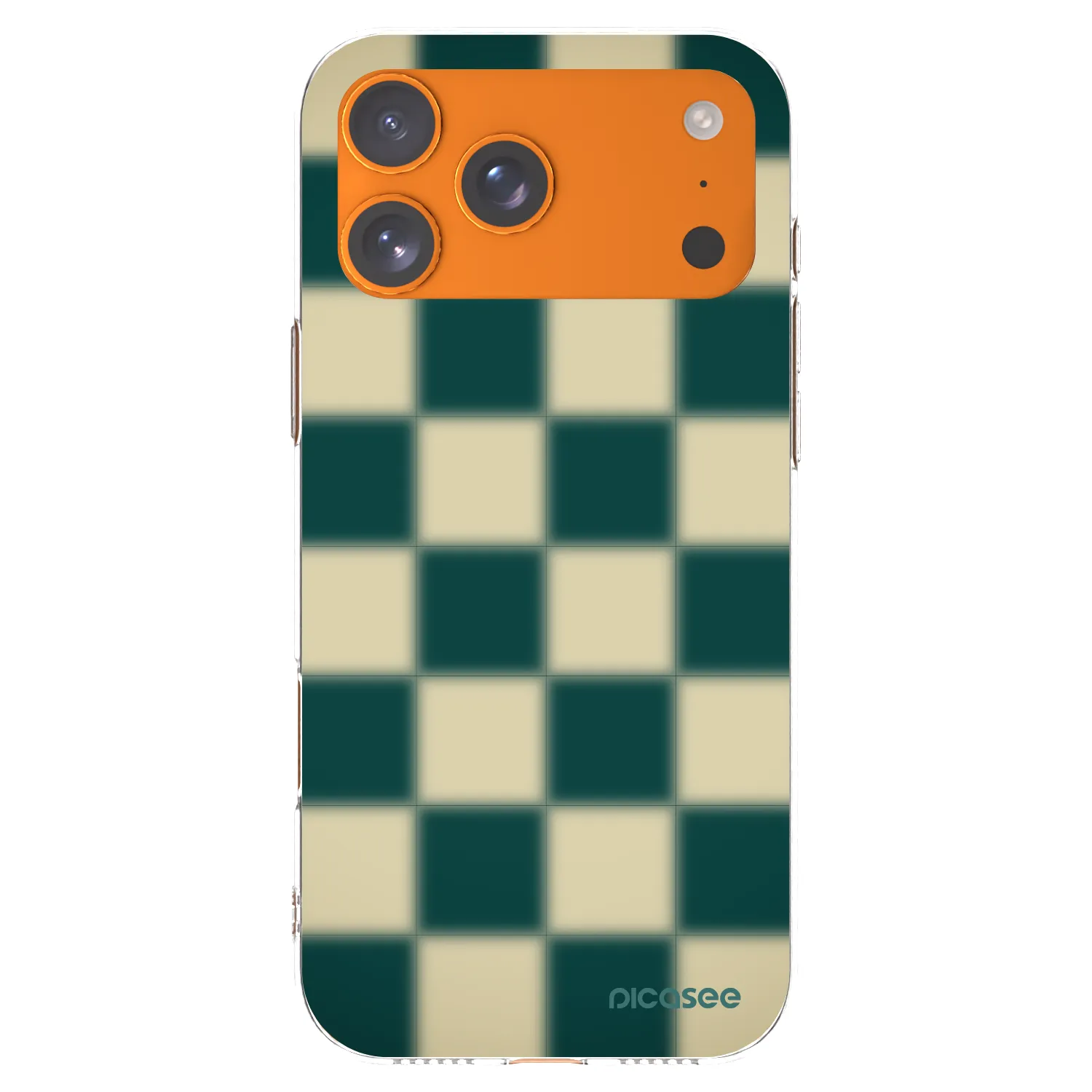 Picasee silikonska prozirna maskica za Apple iPhone 17 Pro Max - Shadow Chess