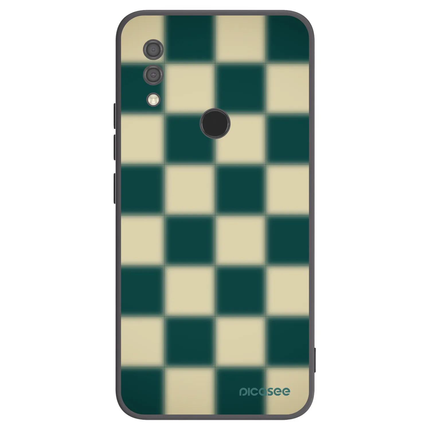 Picasee crna silikonska maskica za Xiaomi Redmi 7 - Shadow Chess