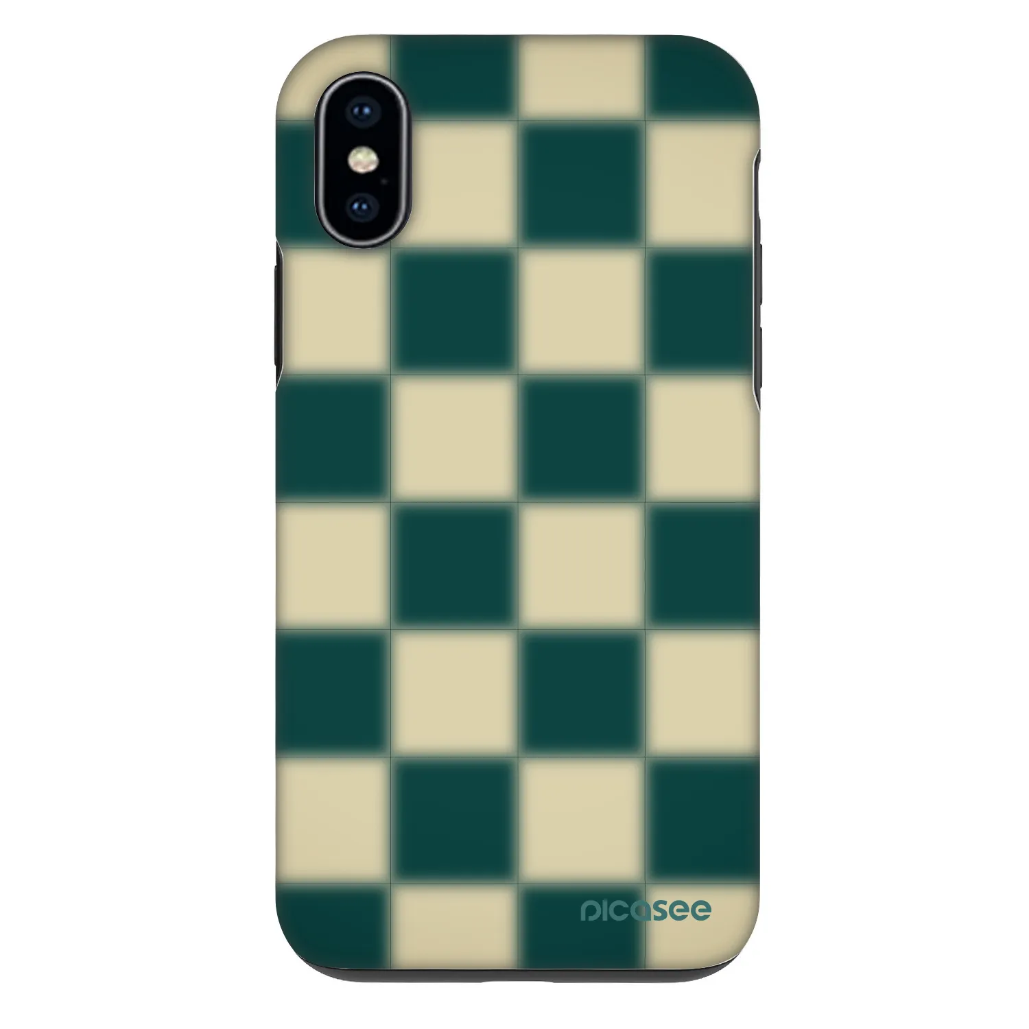 Picasee Fashion Case za Apple iPhone X/XS - Shadow Chess