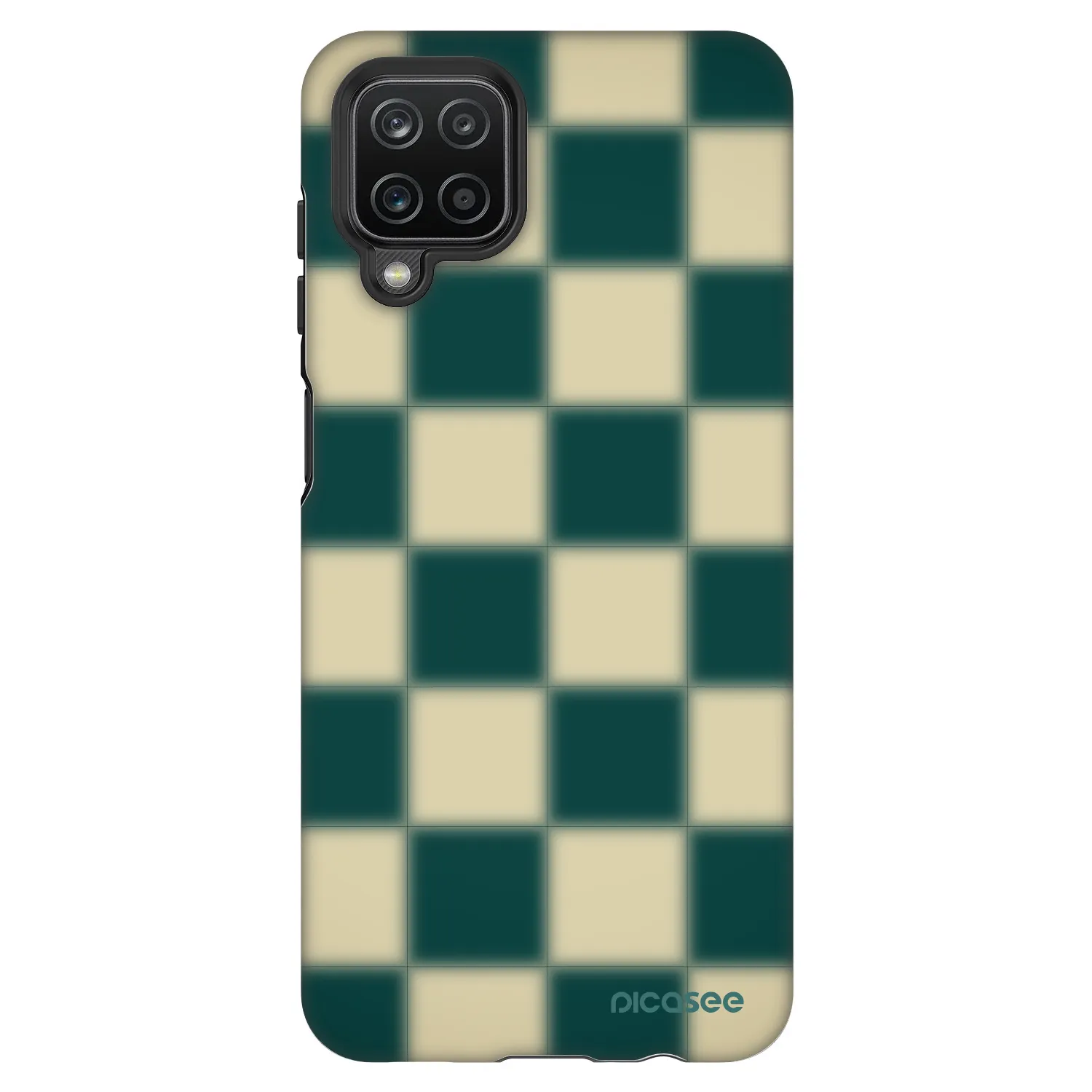 Picasee Fashion Case za Samsung Galaxy A12 A125F - Shadow Chess