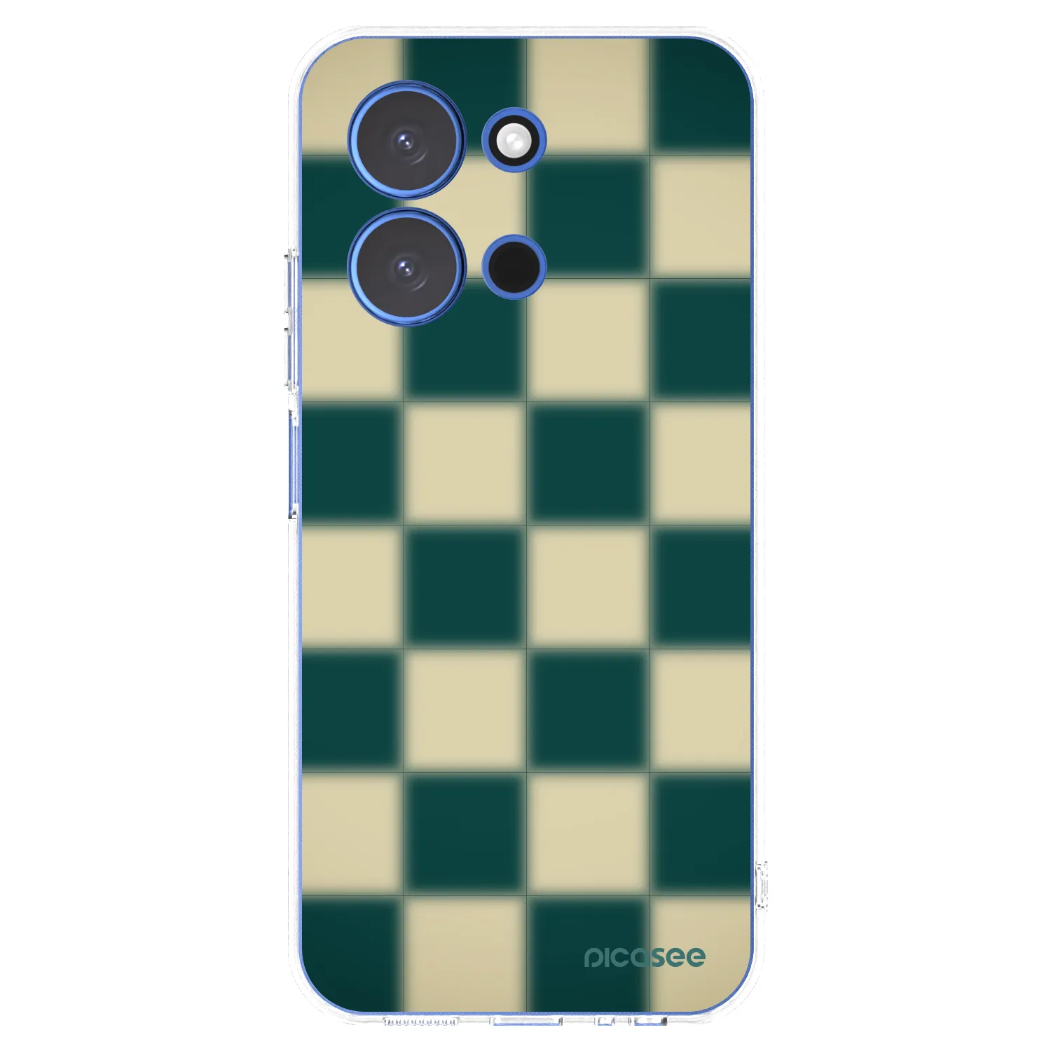 Picasee silikonska prozirna maskica za Xiaomi Redmi 15C 4G - Shadow Chess