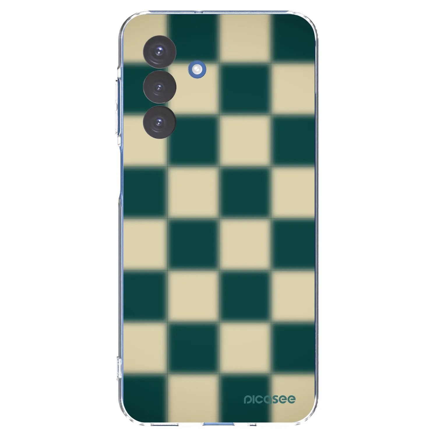 Picasee silikonska prozirna maskica za Samsung Galaxy A17 5G - Shadow Chess