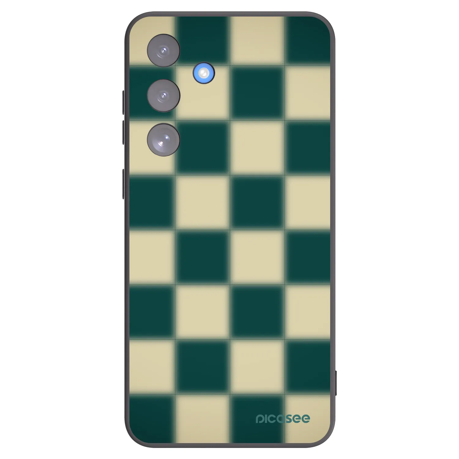 Picasee crna silikonska maskica za Samsung Galaxy S25 FE 5G - Shadow Chess