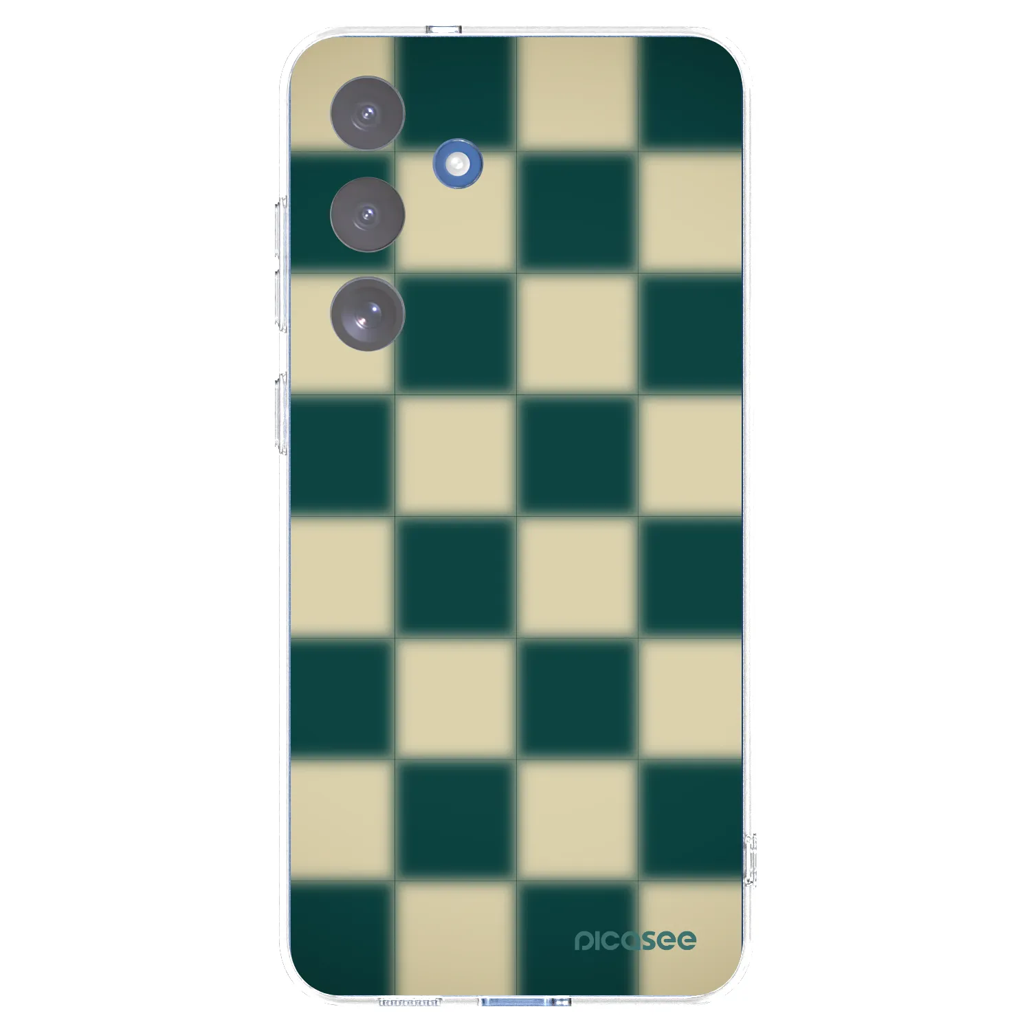 Picasee silikonska prozirna maskica za Samsung Galaxy S25 FE 5G - Shadow Chess