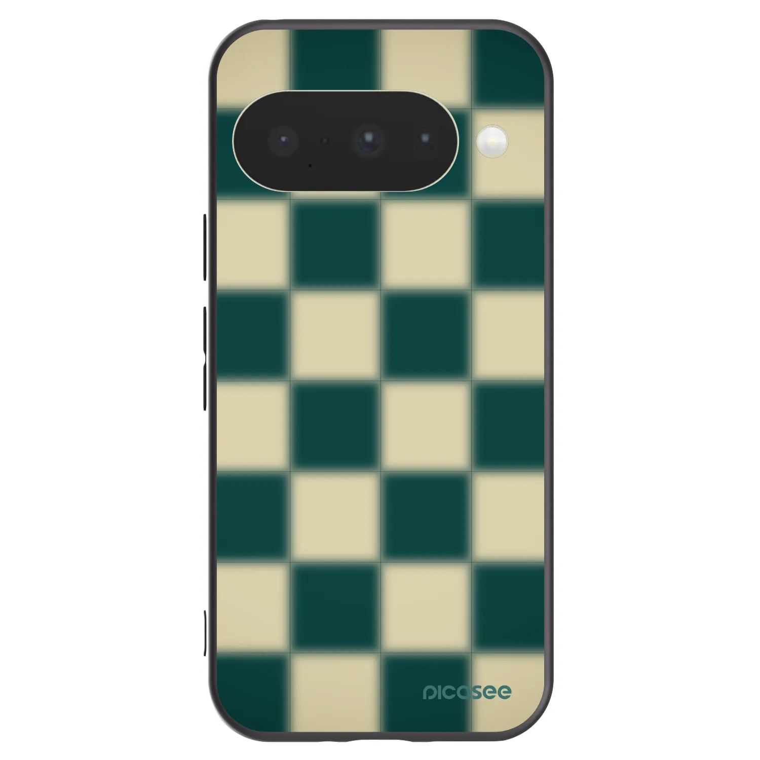 Picasee crna silikonska maskica za Google Pixel 10 - Shadow Chess