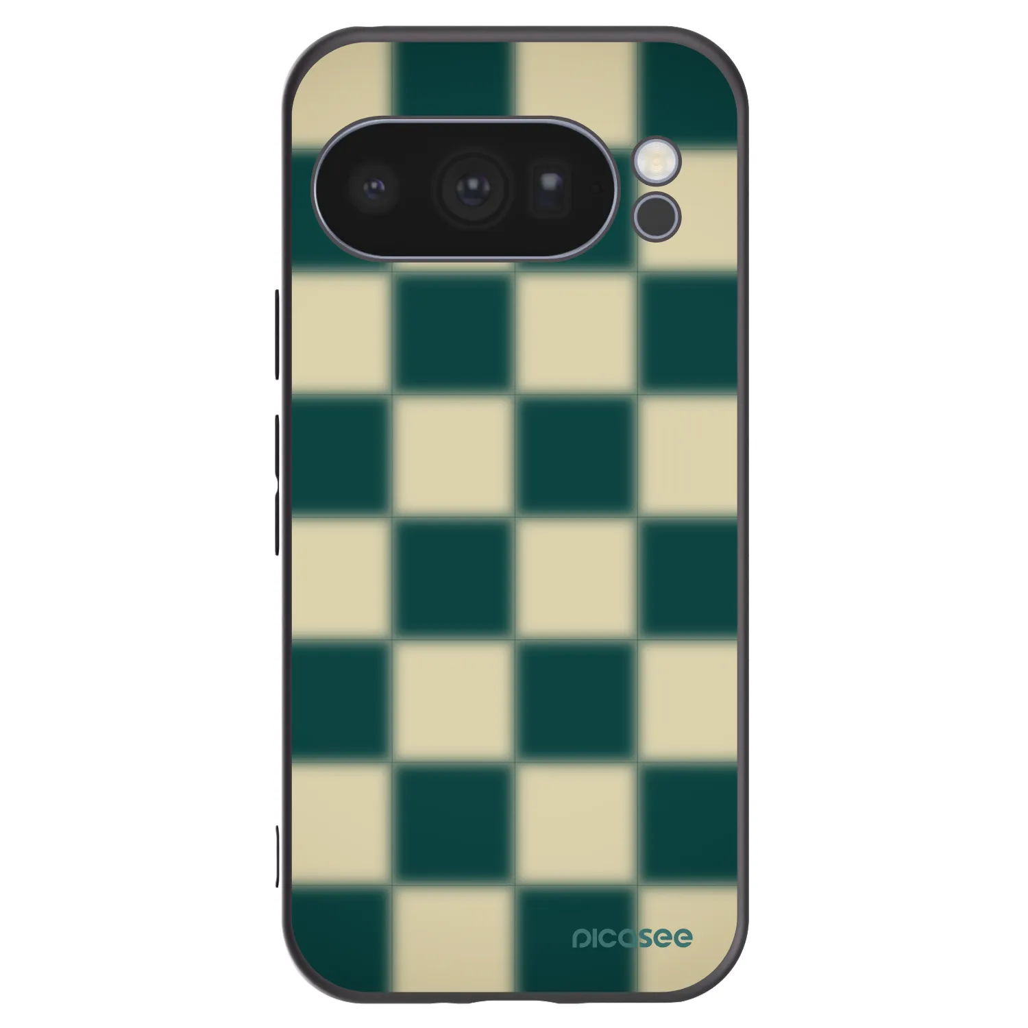 Picasee crna silikonska maskica za Google Pixel 10 Pro - Shadow Chess