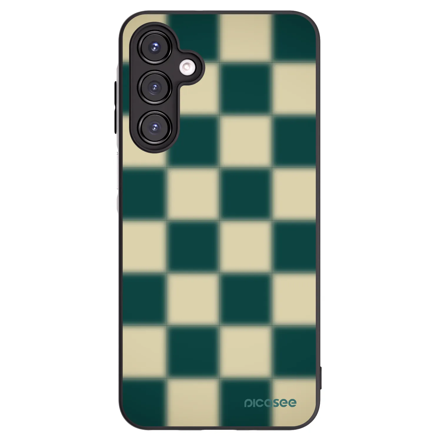 Picasee crna silikonska maskica za Samsung Galaxy A16 4G - Shadow Chess