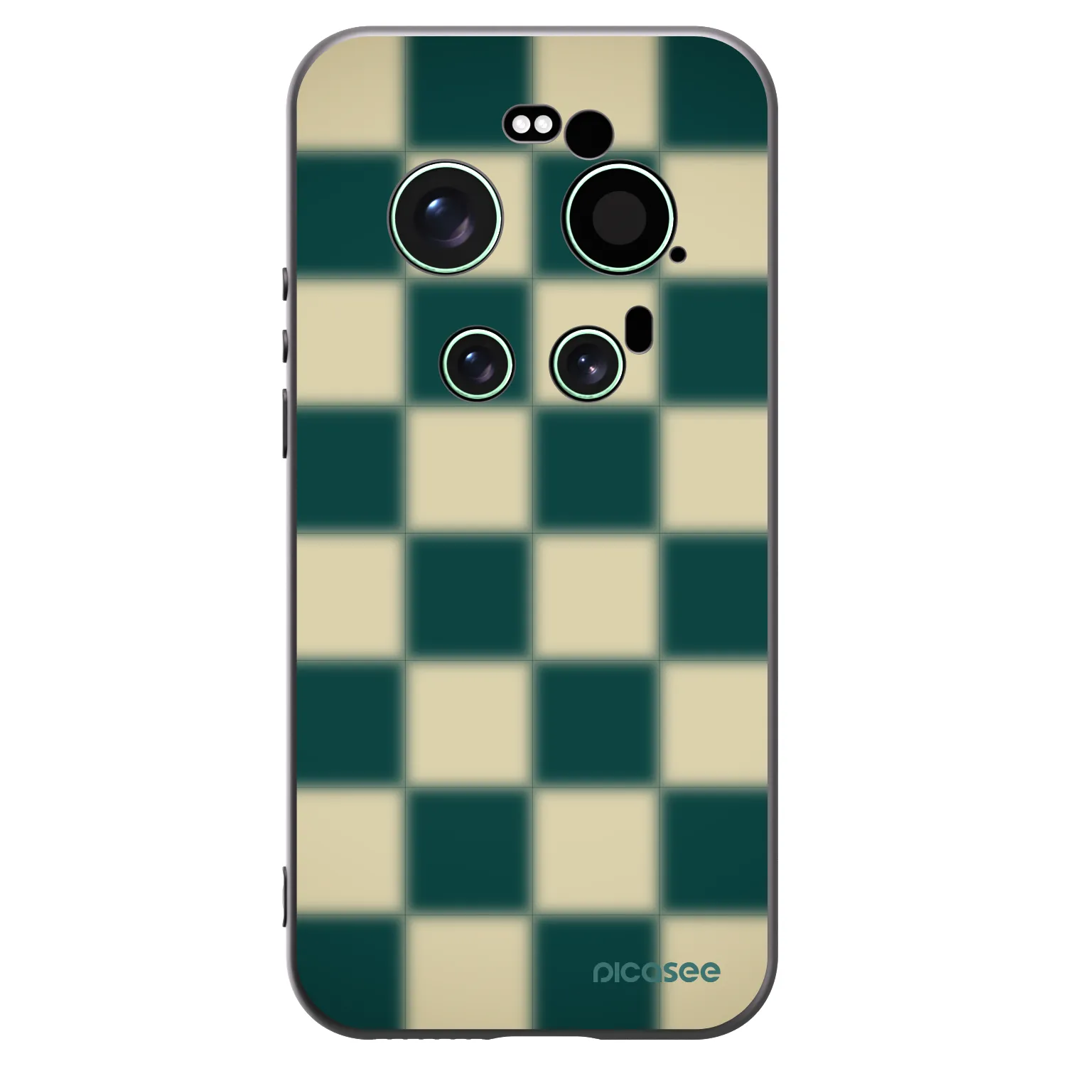 Picasee crna silikonska maskica za Xiaomi 17 Ultra - Shadow Chess