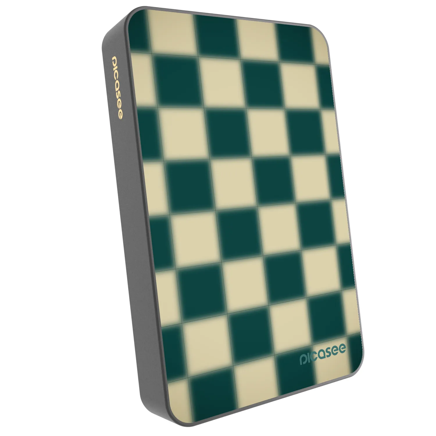 Picasee Prijenosni punjač s MagSafe 10 000 mAh Sivo - Shadow Chess