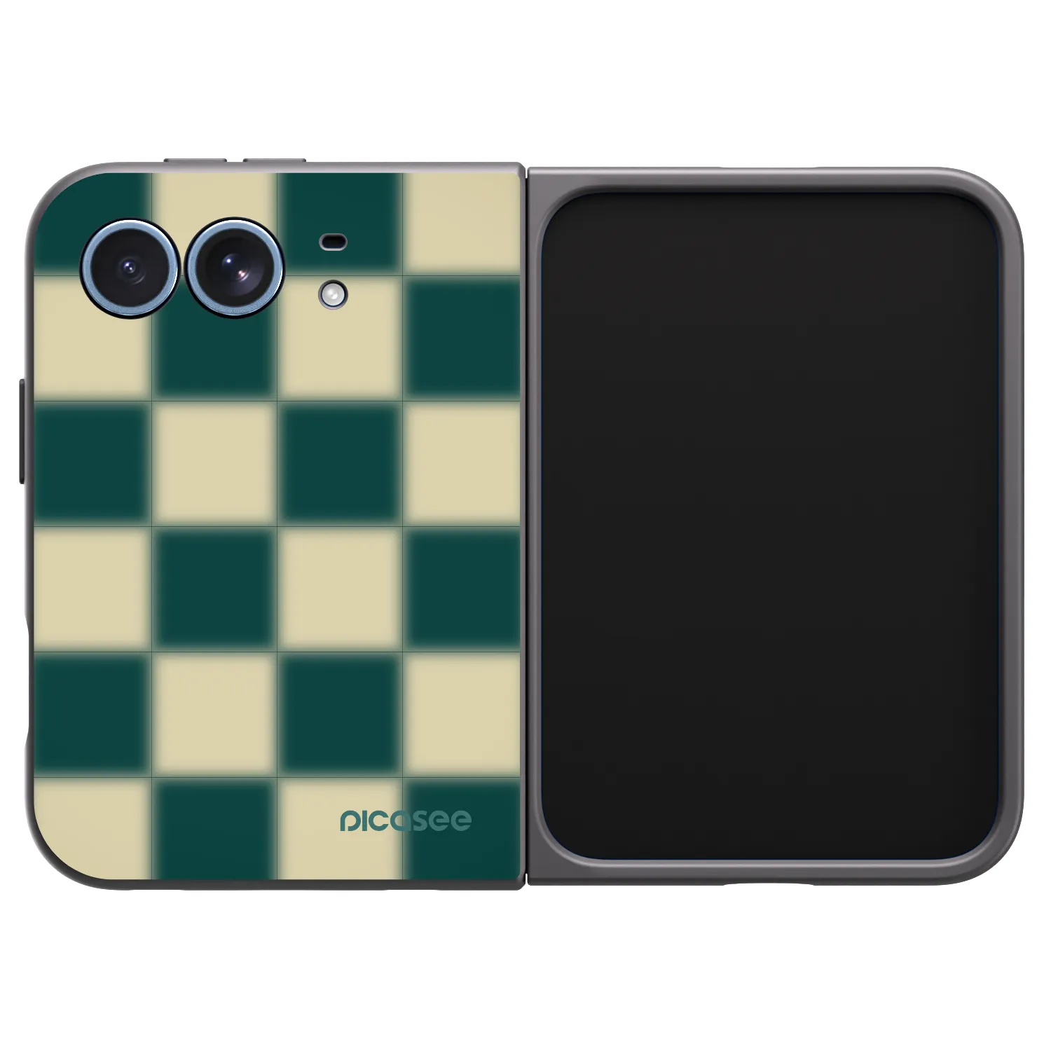 Picasee crna silikonska maskica za Apple iPhone Ultra - Shadow Chess