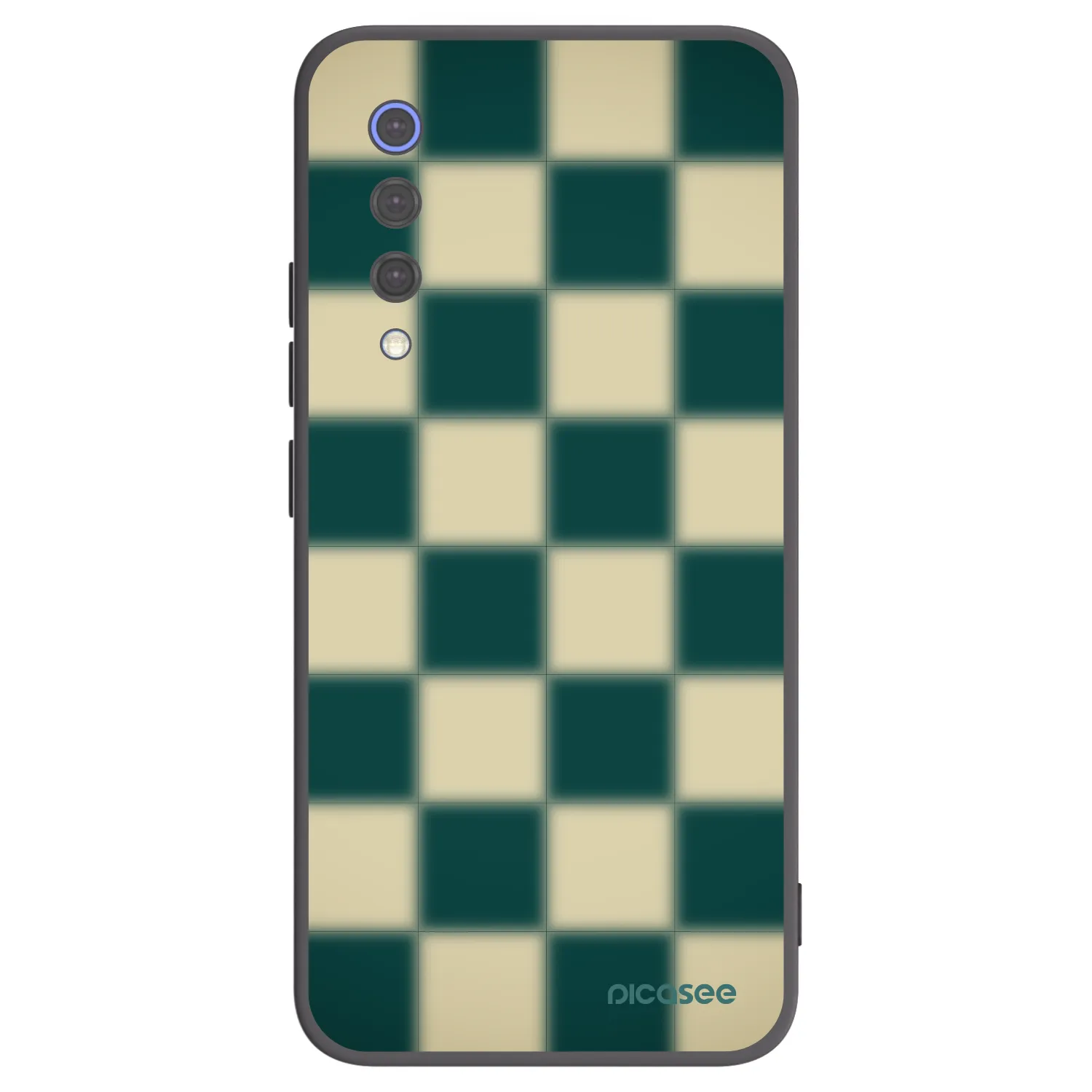 Picasee crna silikonska maskica za Xiaomi Mi 9 SE - Shadow Chess