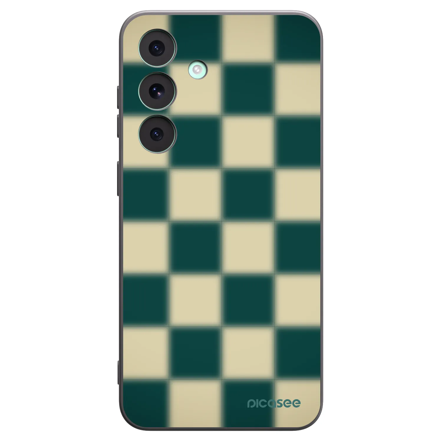 Picasee crna silikonska maskica za Samsung Galaxy S26 FE - Shadow Chess